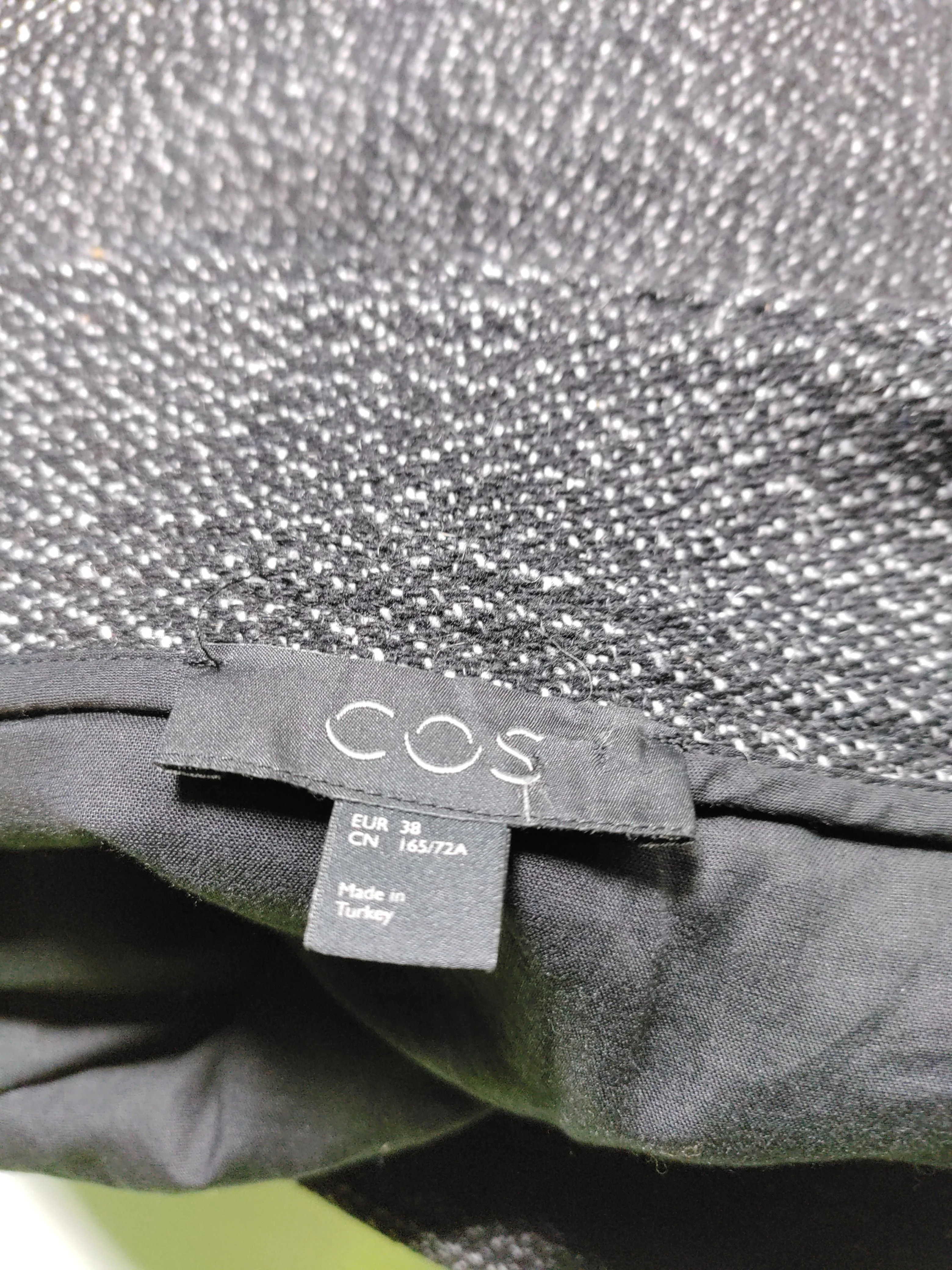 COS Women's Mini Skirt UK 10 Black Wool - Image 5