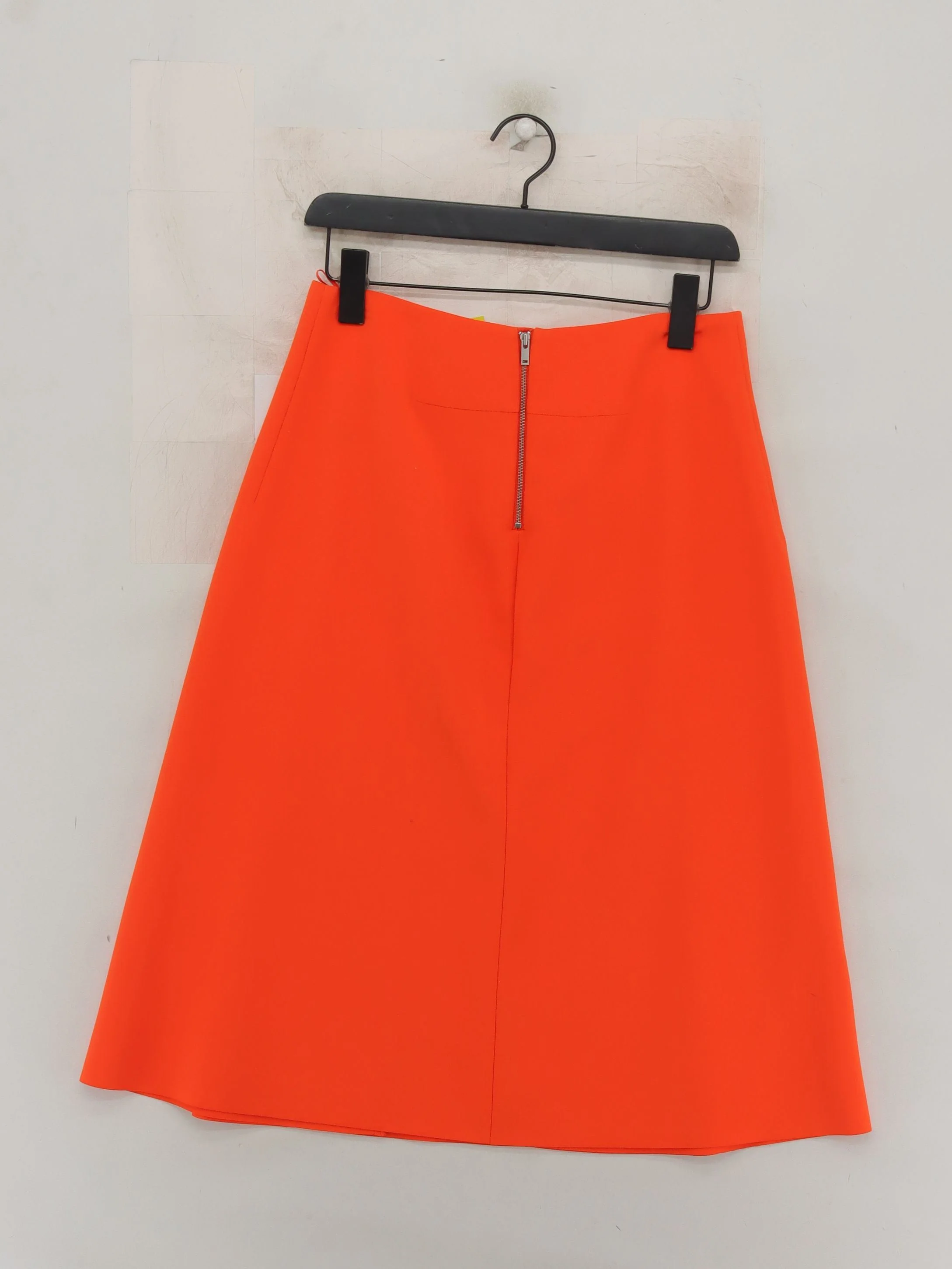 COS Women's Mini Skirt UK 10 Orange Polyester with Viscose, Elastane Short Mini - Image 2