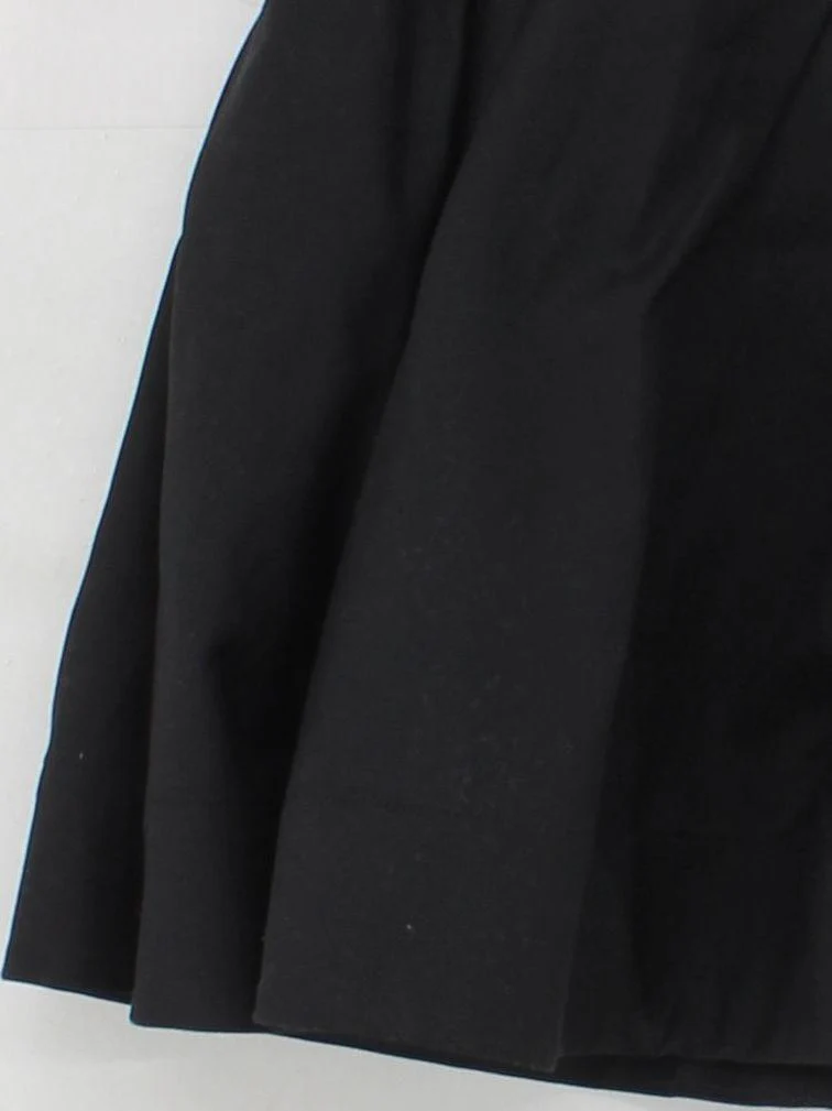 COS Women's Mini Skirt UK 14 Black Cotton with Polyamide, Elastane Short Mini - Image 4