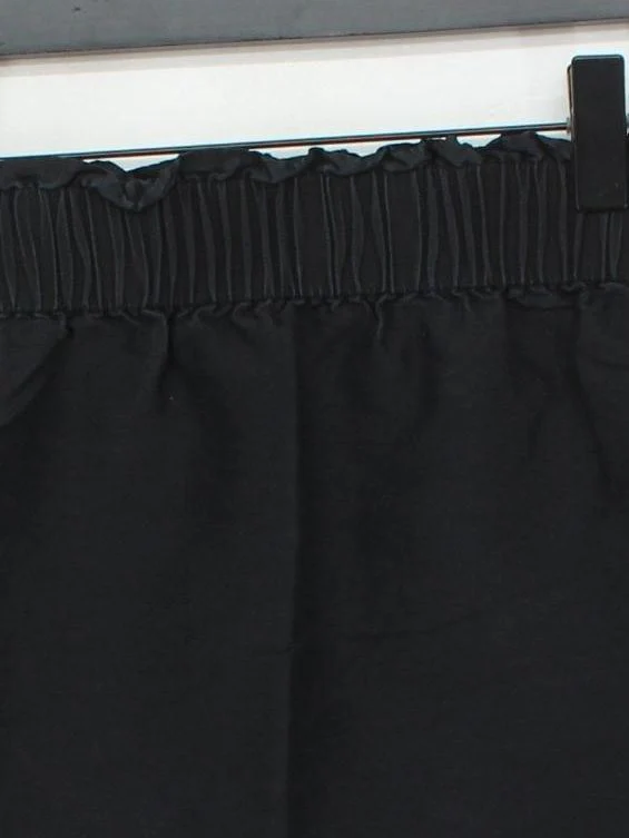 COS Women's Mini Skirt UK 8 Black Wool with Cotton Short Mini - Image 3