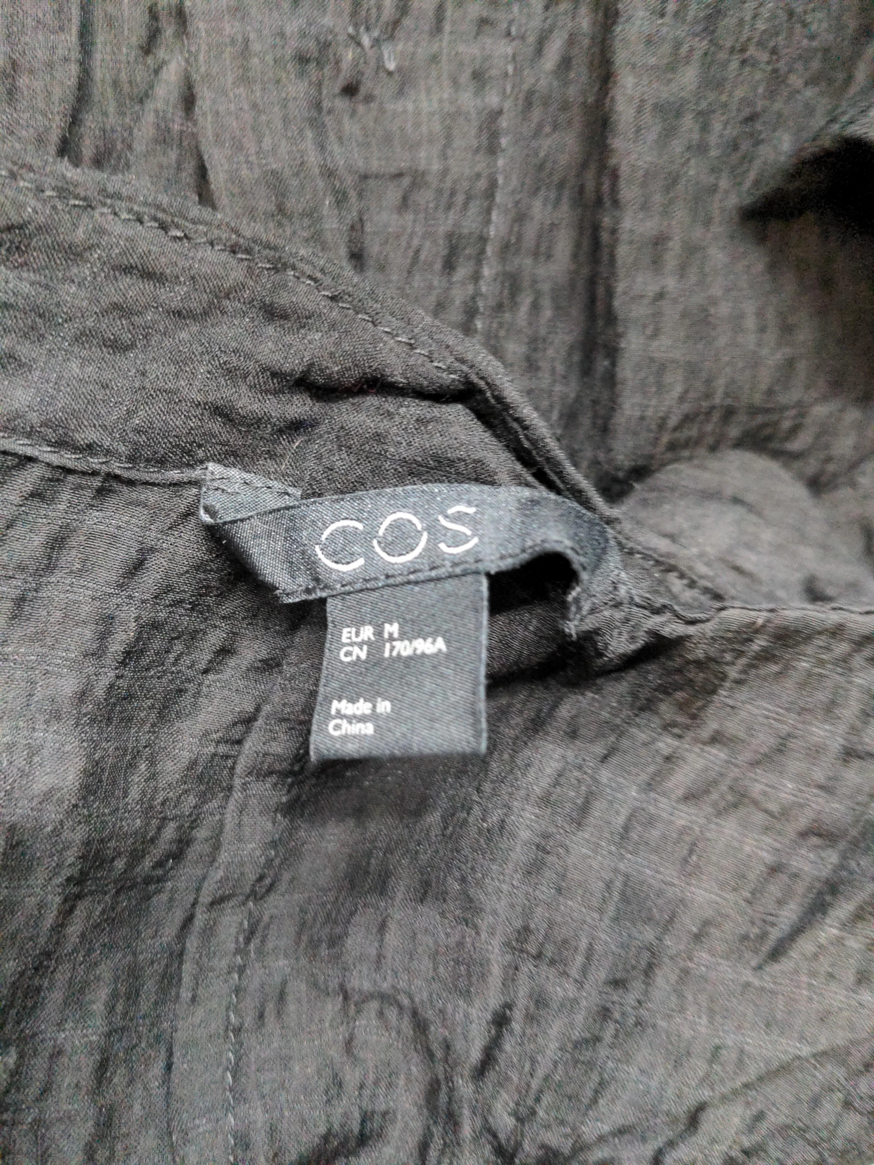 COS Women's Shirt M Black Lyocell Modal with Polyamide Basic - Image 5