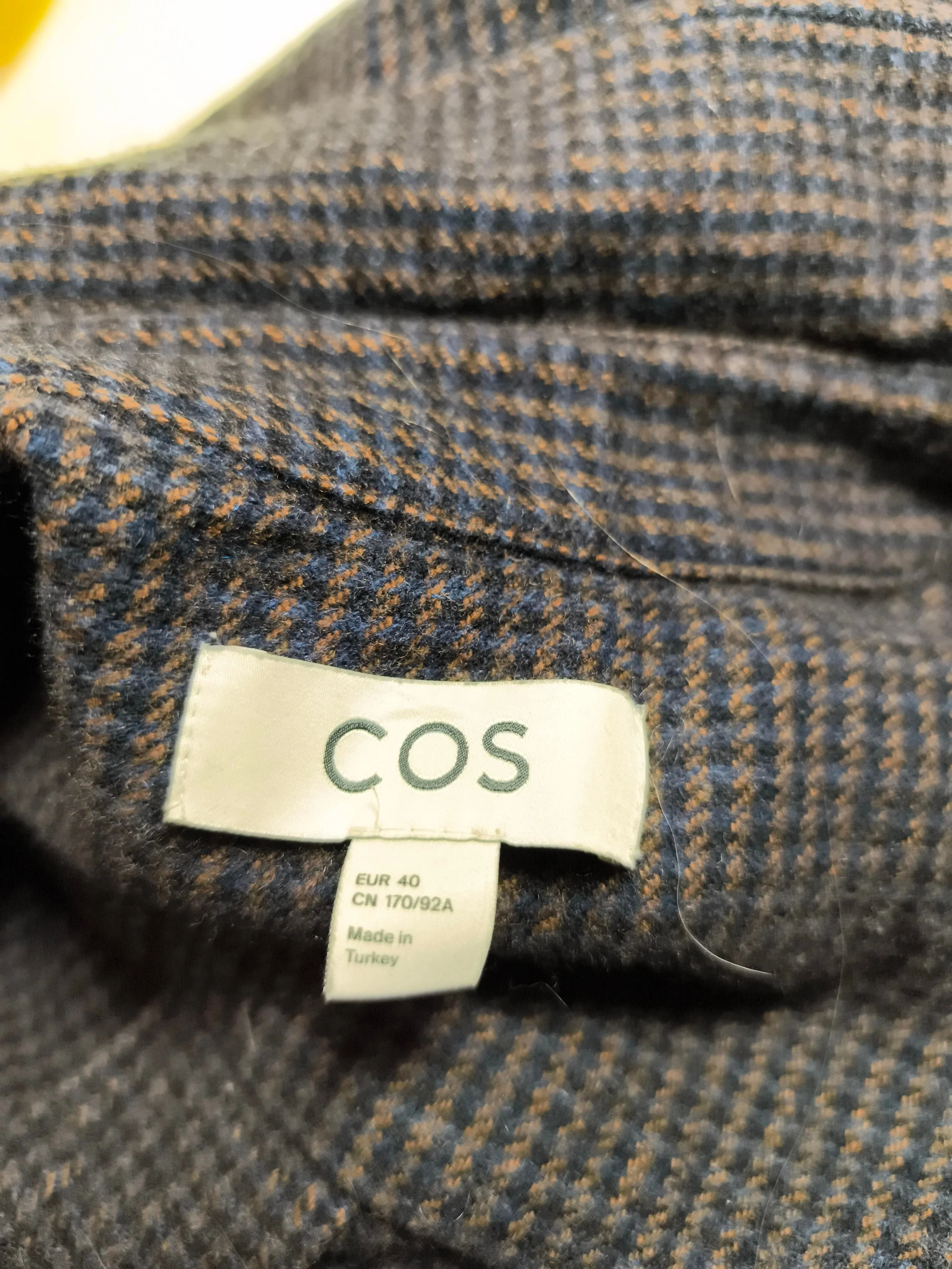 COS Women's Shirt UK 12 Multi Wool with Lyocell Modal, Polyamide, Acrylic Basic - Image 6