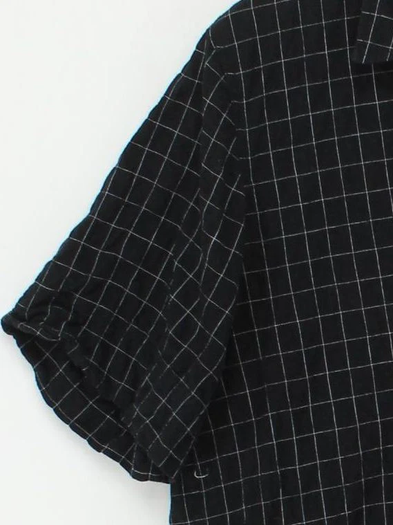 COS Women's Shirt UK 14 Black Cotton with Elastane Basic - Image 4