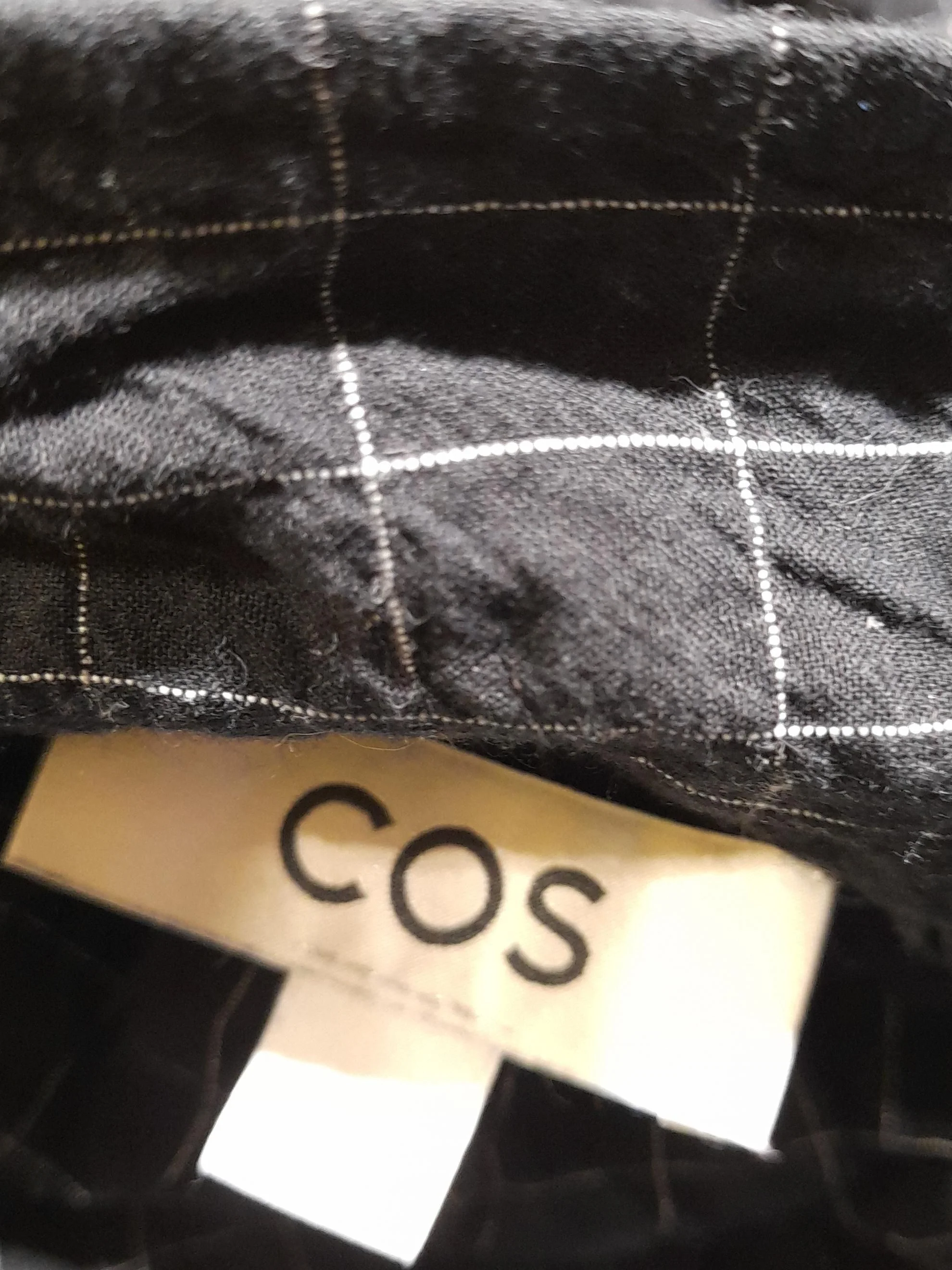 COS Women's Shirt UK 14 Black Cotton with Elastane Basic - Image 5