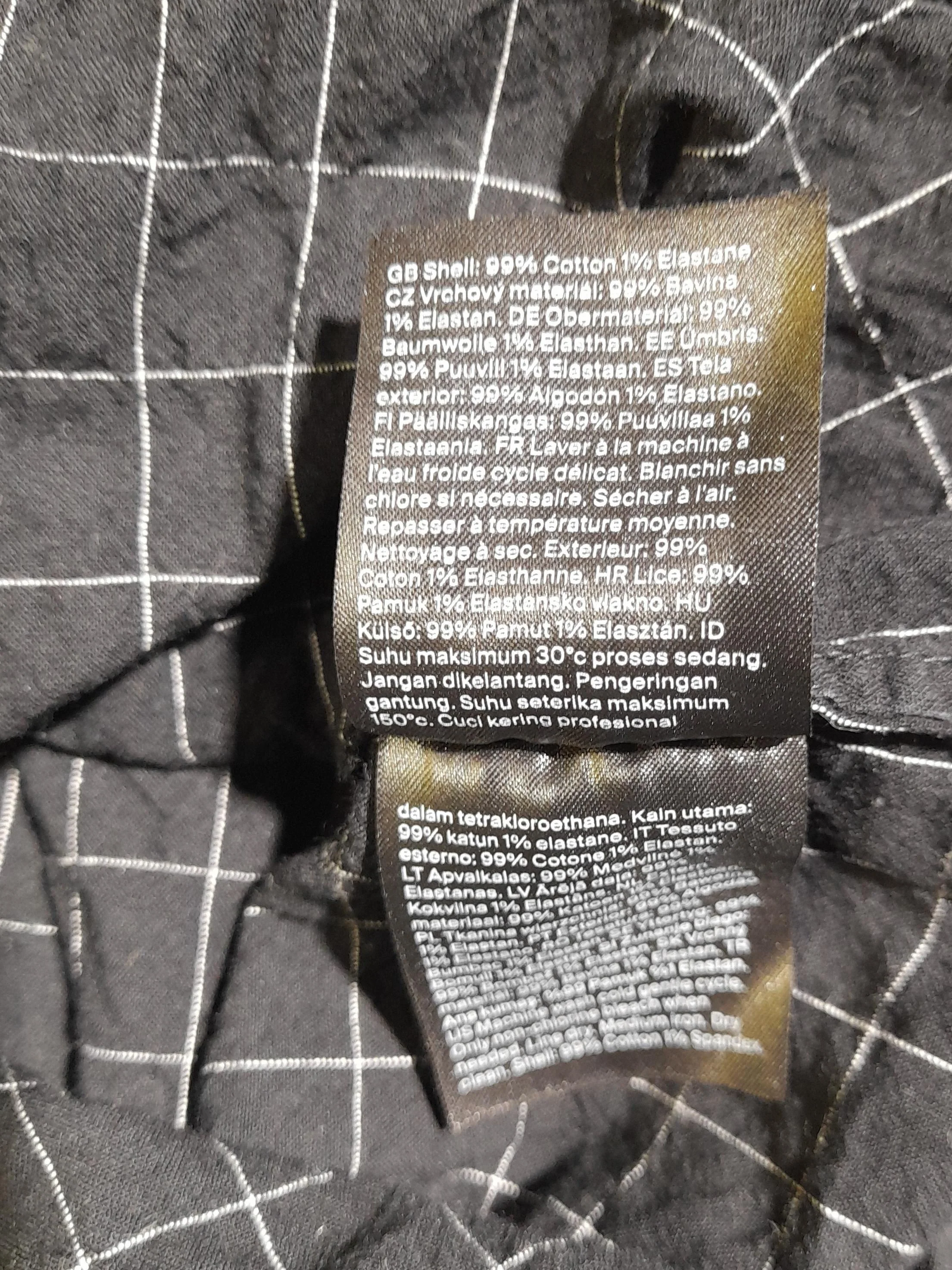 COS Women's Shirt UK 14 Black Cotton with Elastane Basic - Image 6