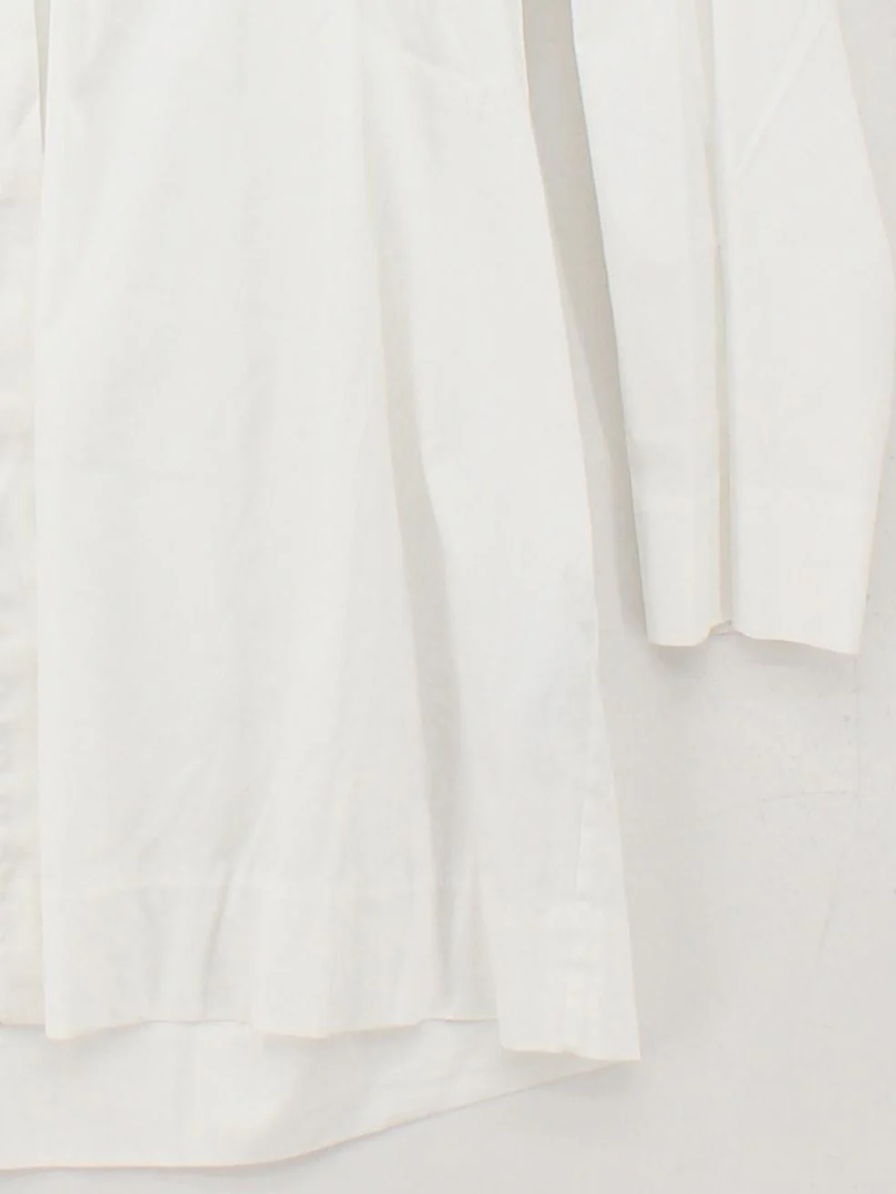 COS Women's Shirt UK 14 White Cotton with Polyamide, Elastane Basic - Image 4