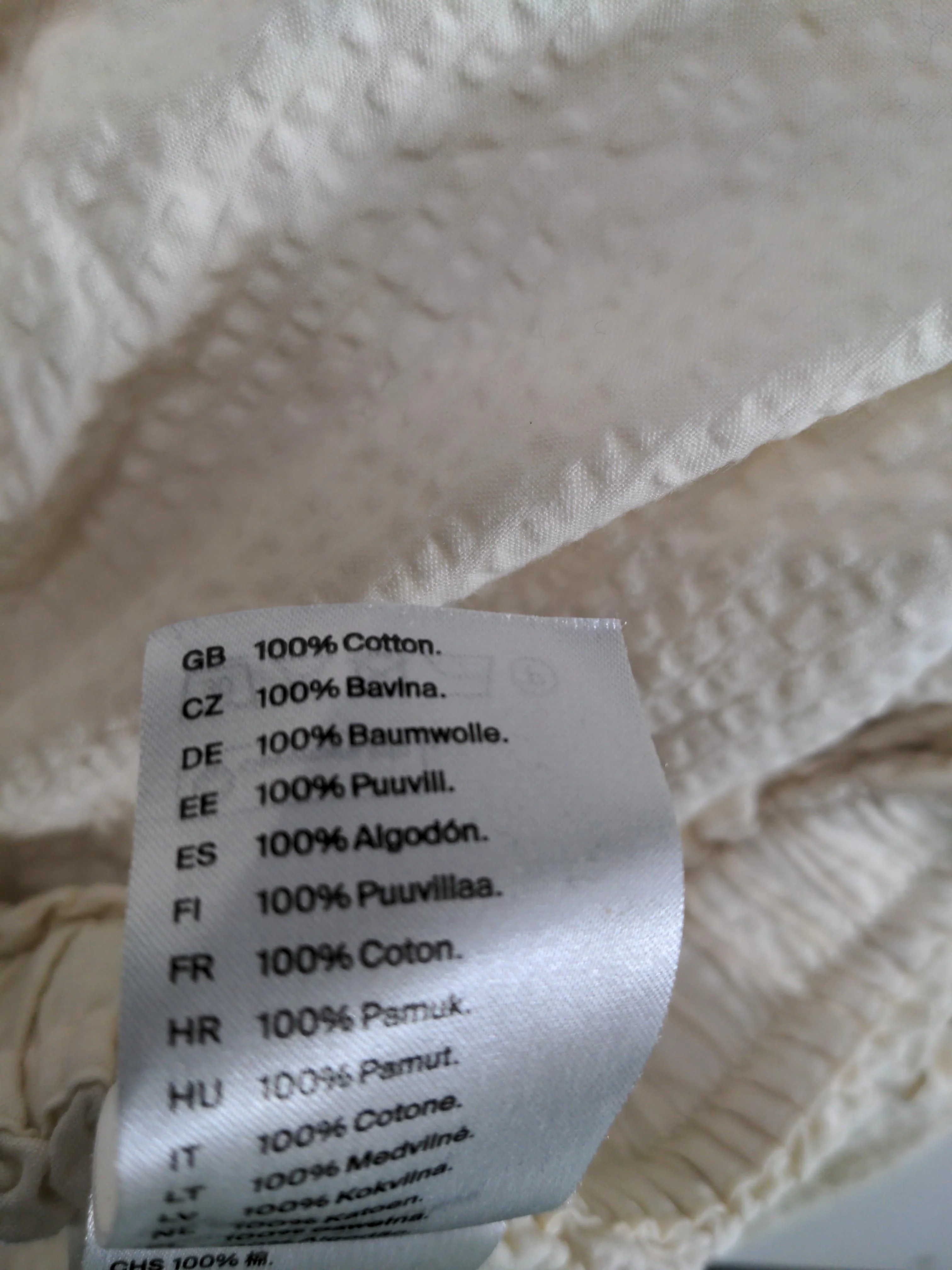 COS Women's Shorts L Cream 100% Cotton Mom - Image 6