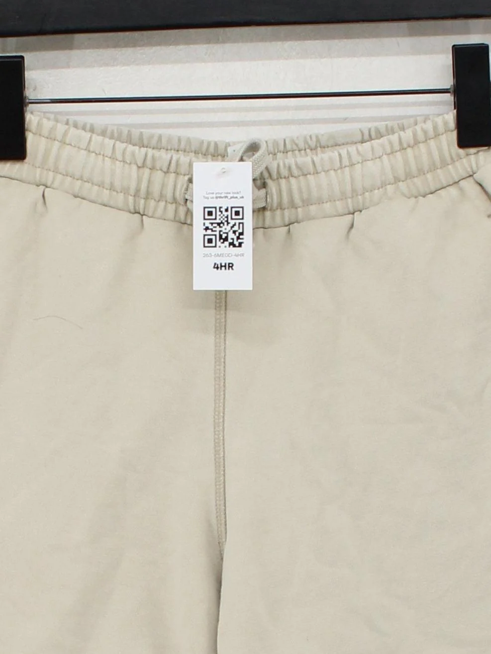 COS Women's Shorts XS Cream 100% Cotton Sweat - Image 3