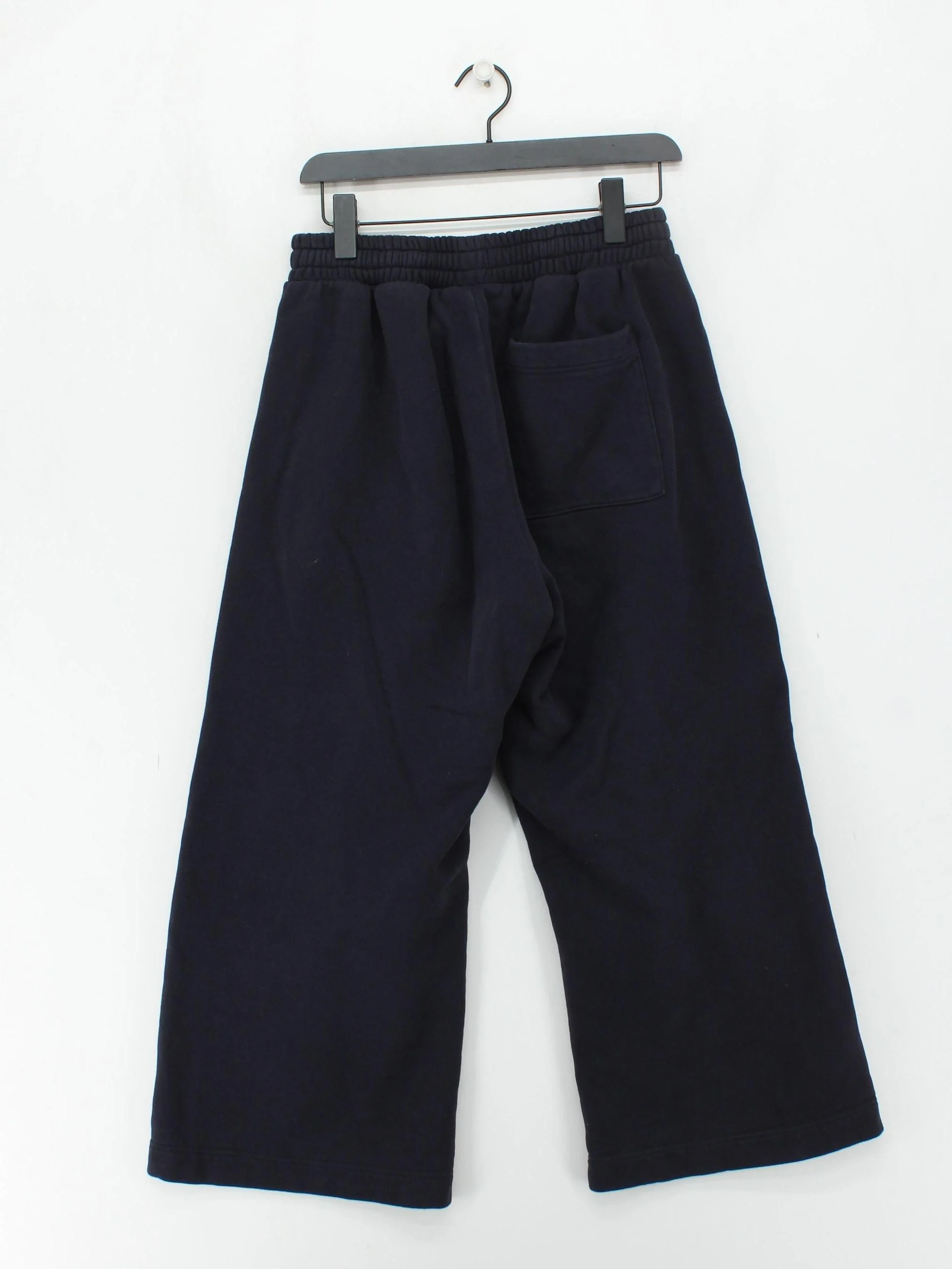 COS Women's Sports Bottoms W 30 in Black 100% Cotton Wide-Leg Sweatpants - Image 2