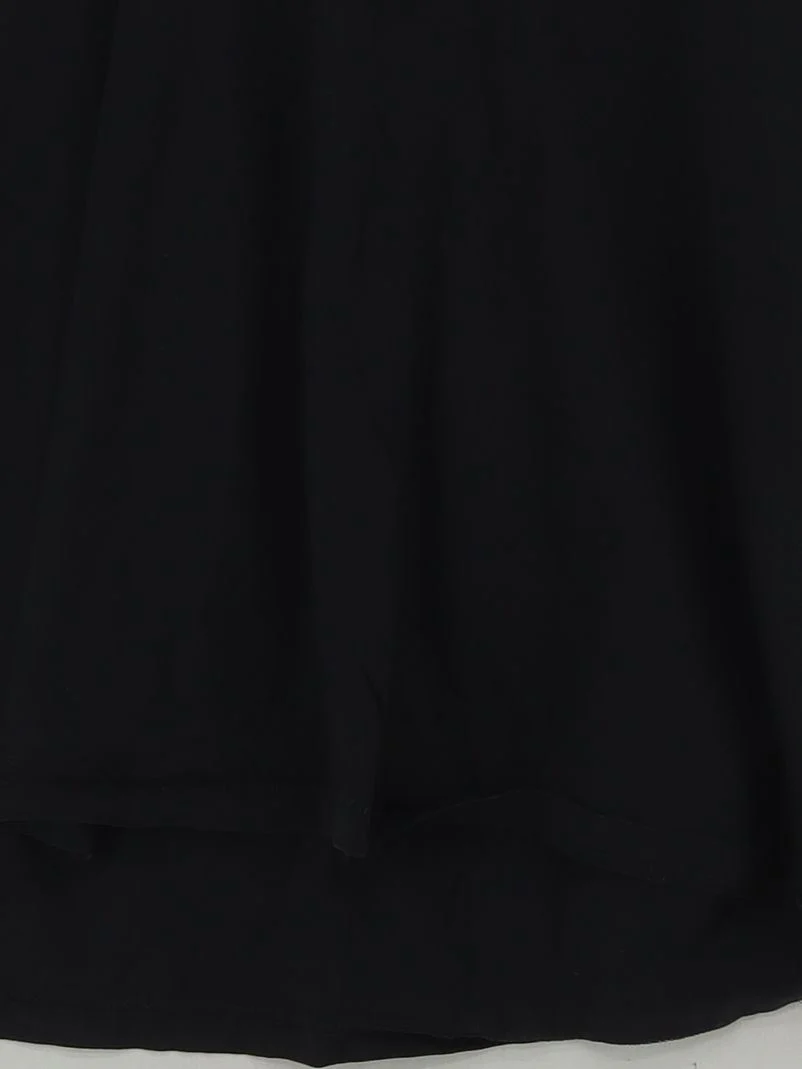 COS Women's T-Shirt L Black 100% Cotton Short Sleeve Round Neck Basic - Image 4