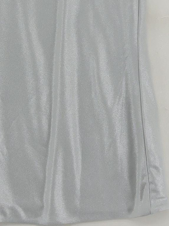 COS Women's T-Shirt M Silver 100% Viscose Basic New with tags - Image 4