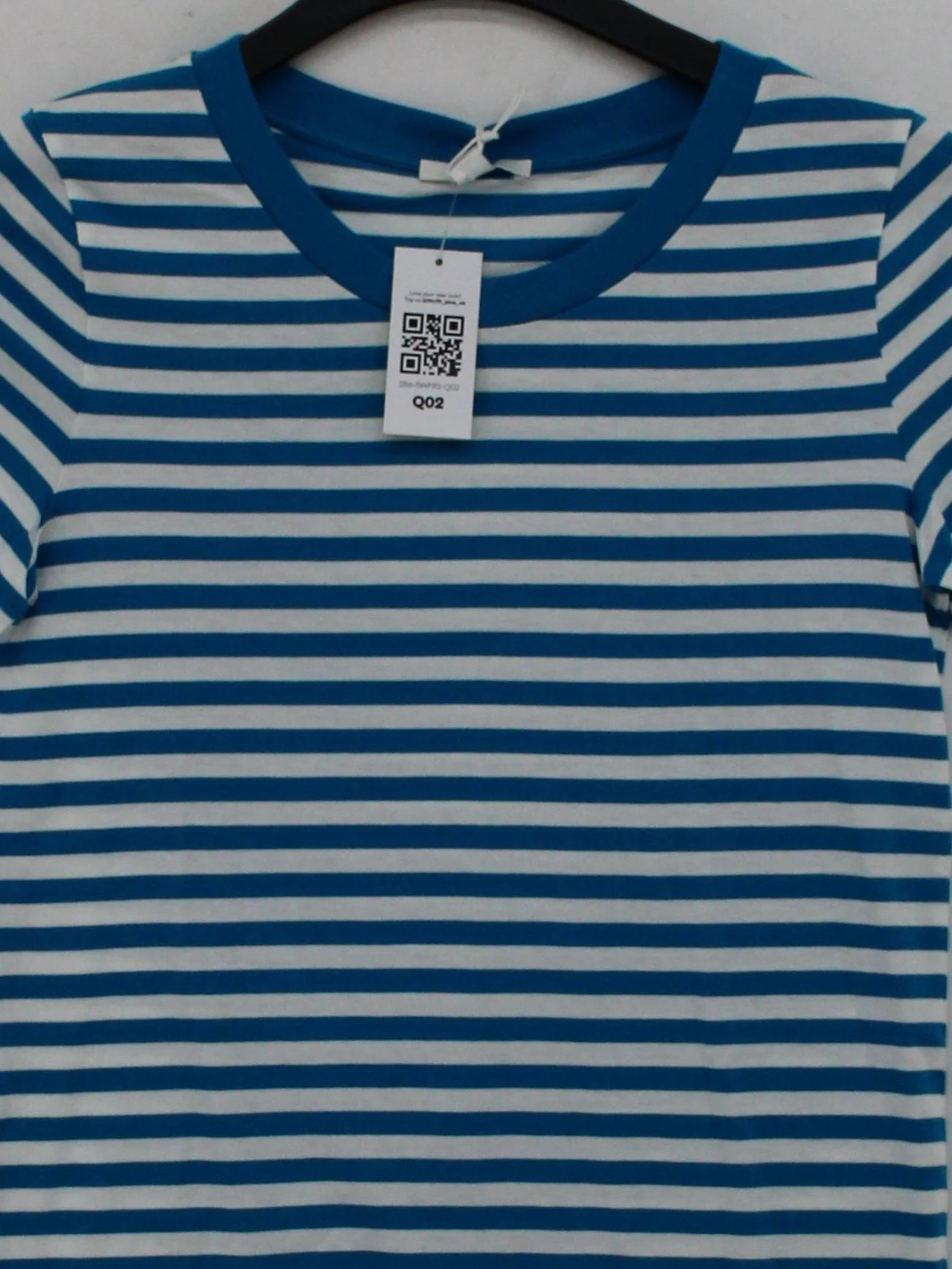 COS Women's T-Shirt UK 6 Blue 100% Cotton Basic New with tags - Image 3