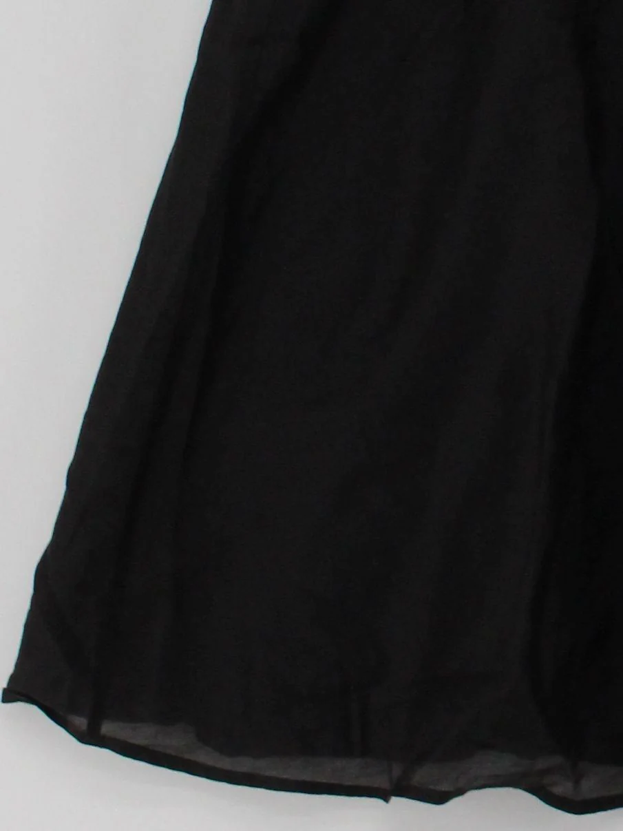COS Women's T-Shirt UK 8 Black Lyocell Modal with Polyester Camisole - Image 4