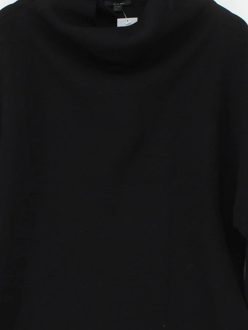 COS Women's Top M Black Viscose with Polyamide, Elastane Basic - Image 3