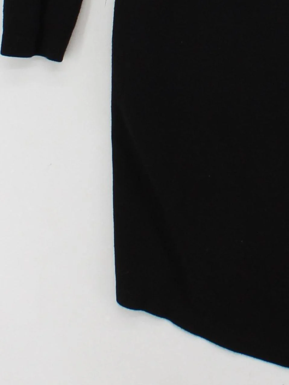 COS Women's Top M Black Viscose with Polyester, Elastane Basic - Image 4