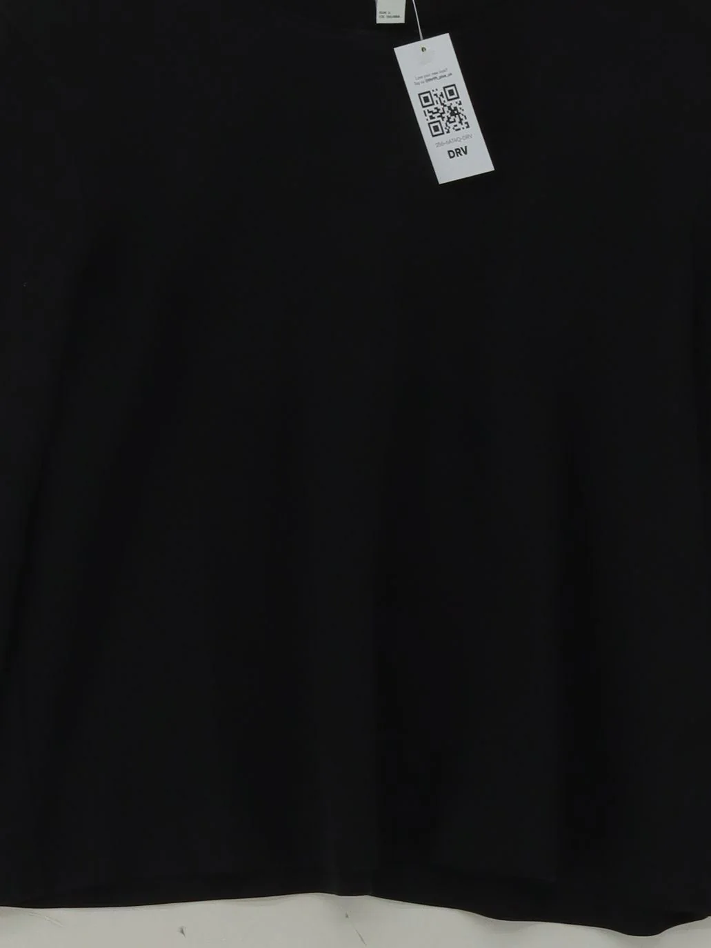COS Women's Top S Black 100% Other Long Sleeve Crew Neck Basic - Image 3