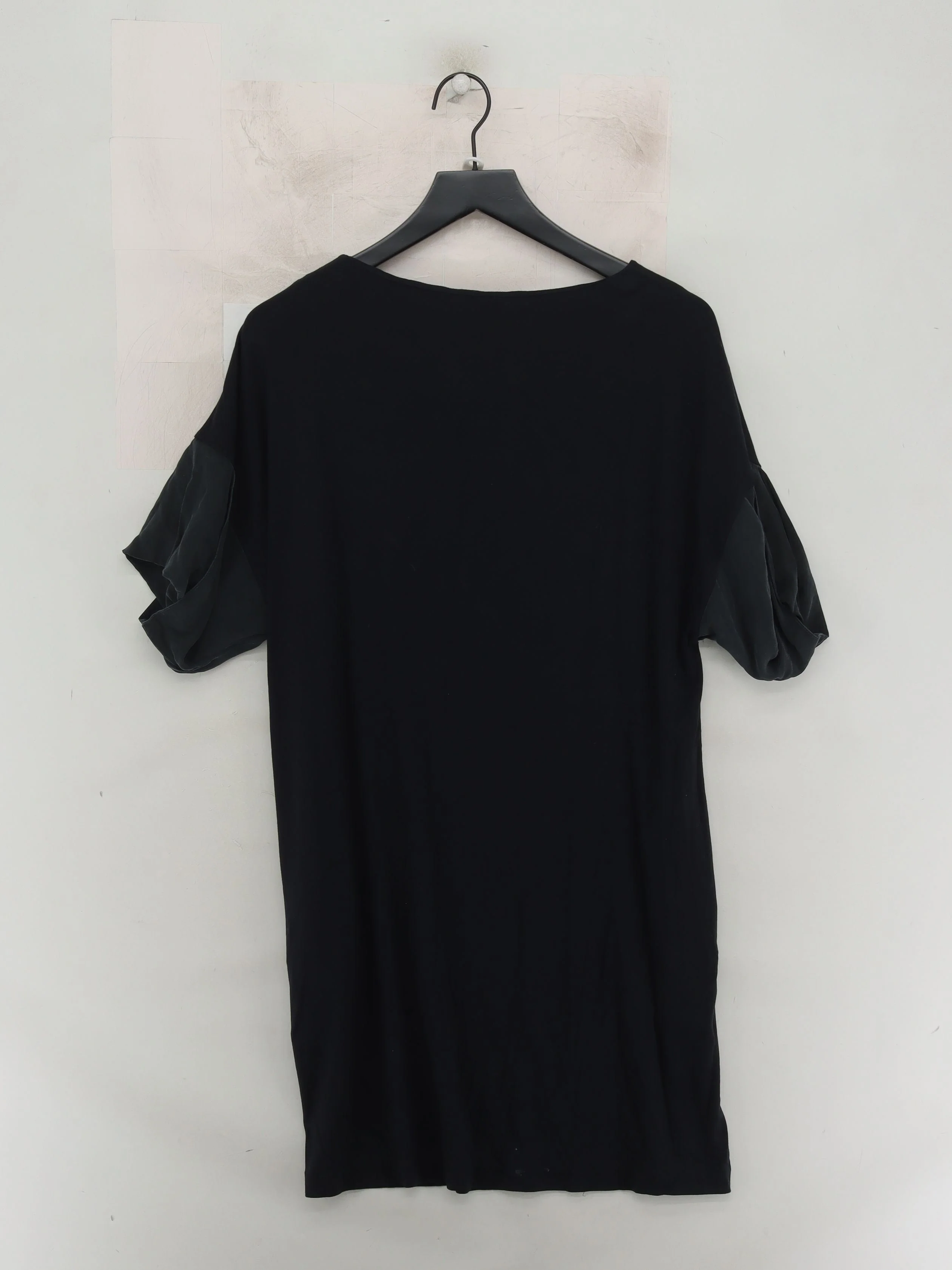 COS Women's Top S Black Viscose with Silk, Elastane Basic - Image 2