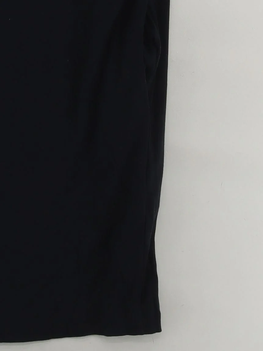 COS Women's Top S Black Viscose with Silk, Elastane Basic - Image 4