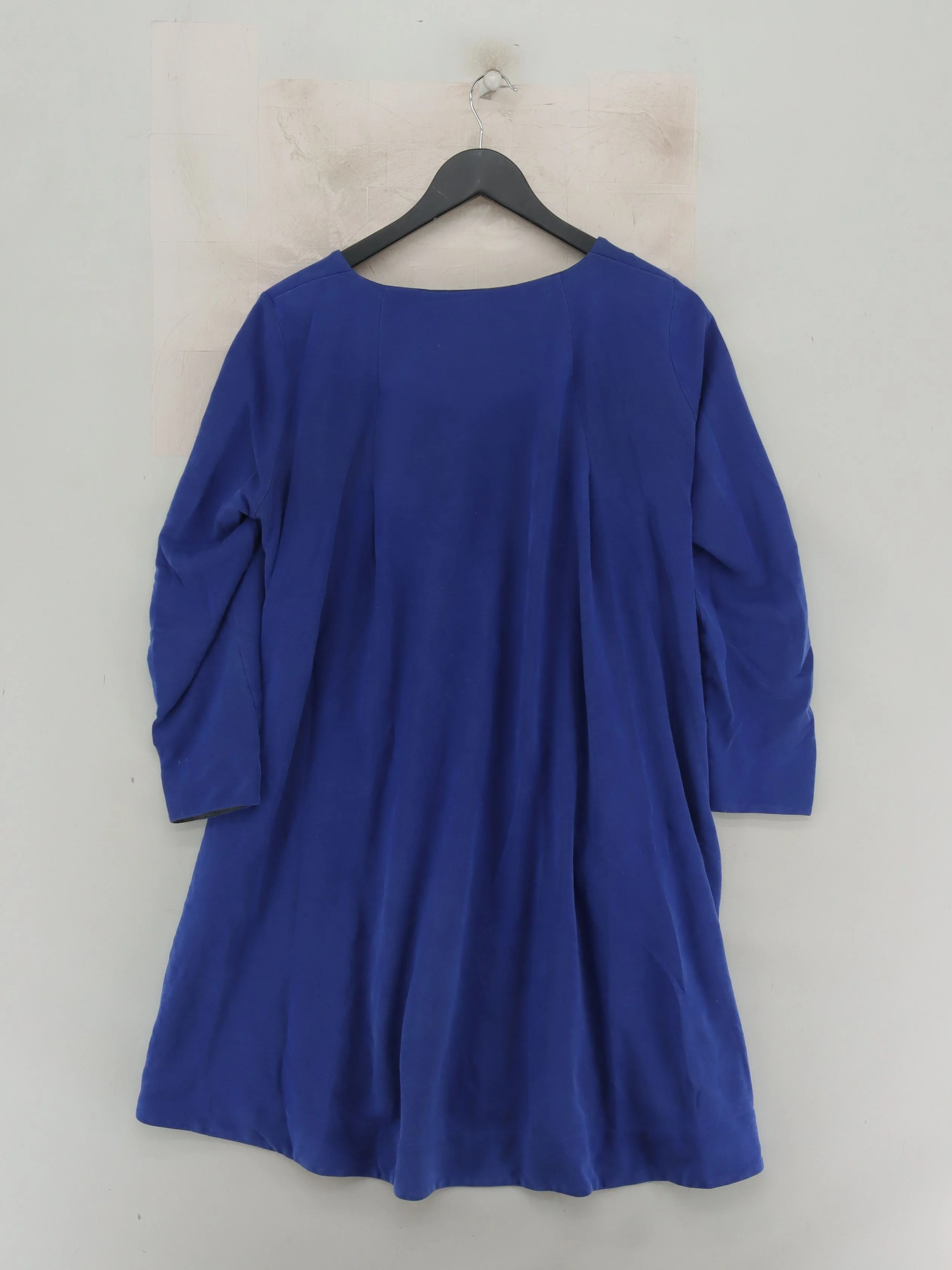 COS Women's Top S Blue Lyocell Modal with Cotton, Polyamide Tunic - Image 2