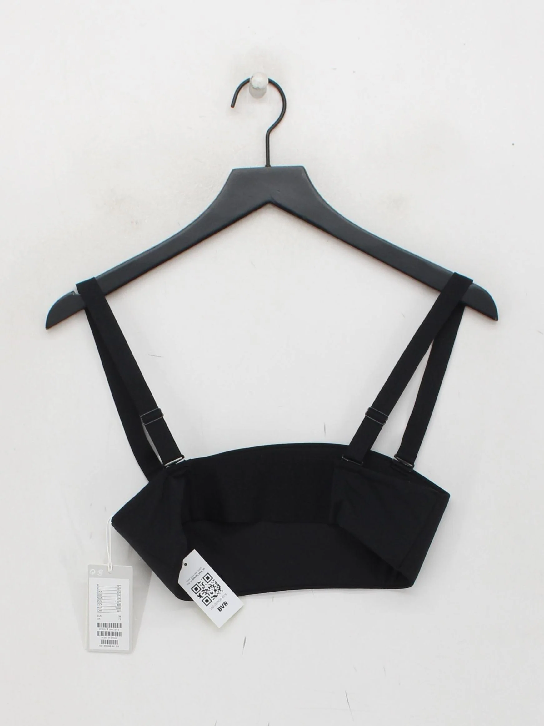 COS Women's Top UK 10 Black Polyamide with Elastane Cropped New with tags - Image 2