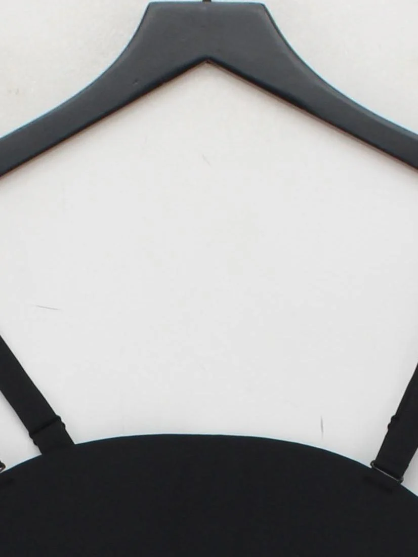 COS Women's Top UK 10 Black Polyamide with Elastane Cropped New with tags - Image 3