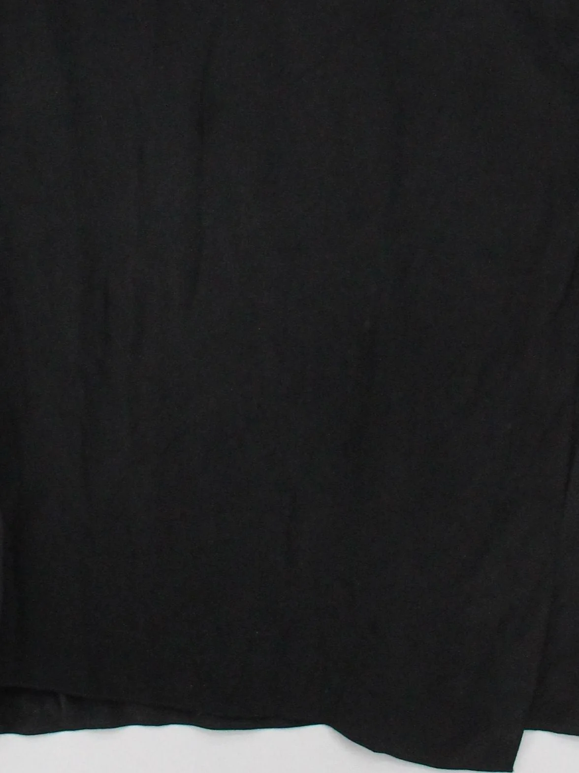 COS Women's Top UK 12 Black 100% Silk Long Sleeve Round Neck Tunic - Image 4