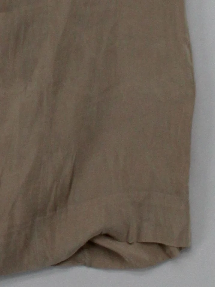 COS Women's Top UK 12 Tan 100% Polyester Sleeveless Round Neck Basic - Image 4