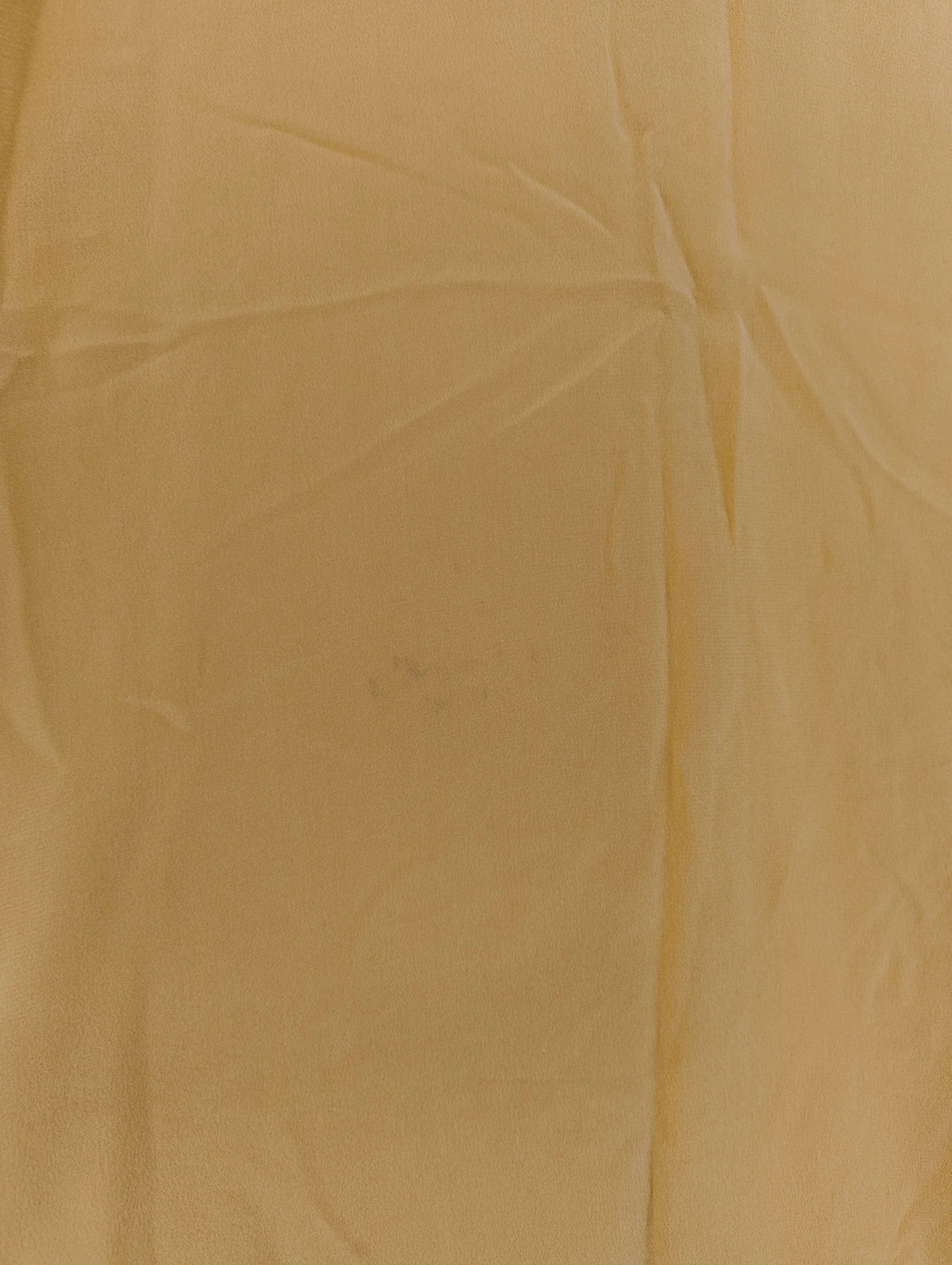 COS Women's Top UK 6 Yellow 100% Other Short Sleeve Round Neck Tunic - Image 5