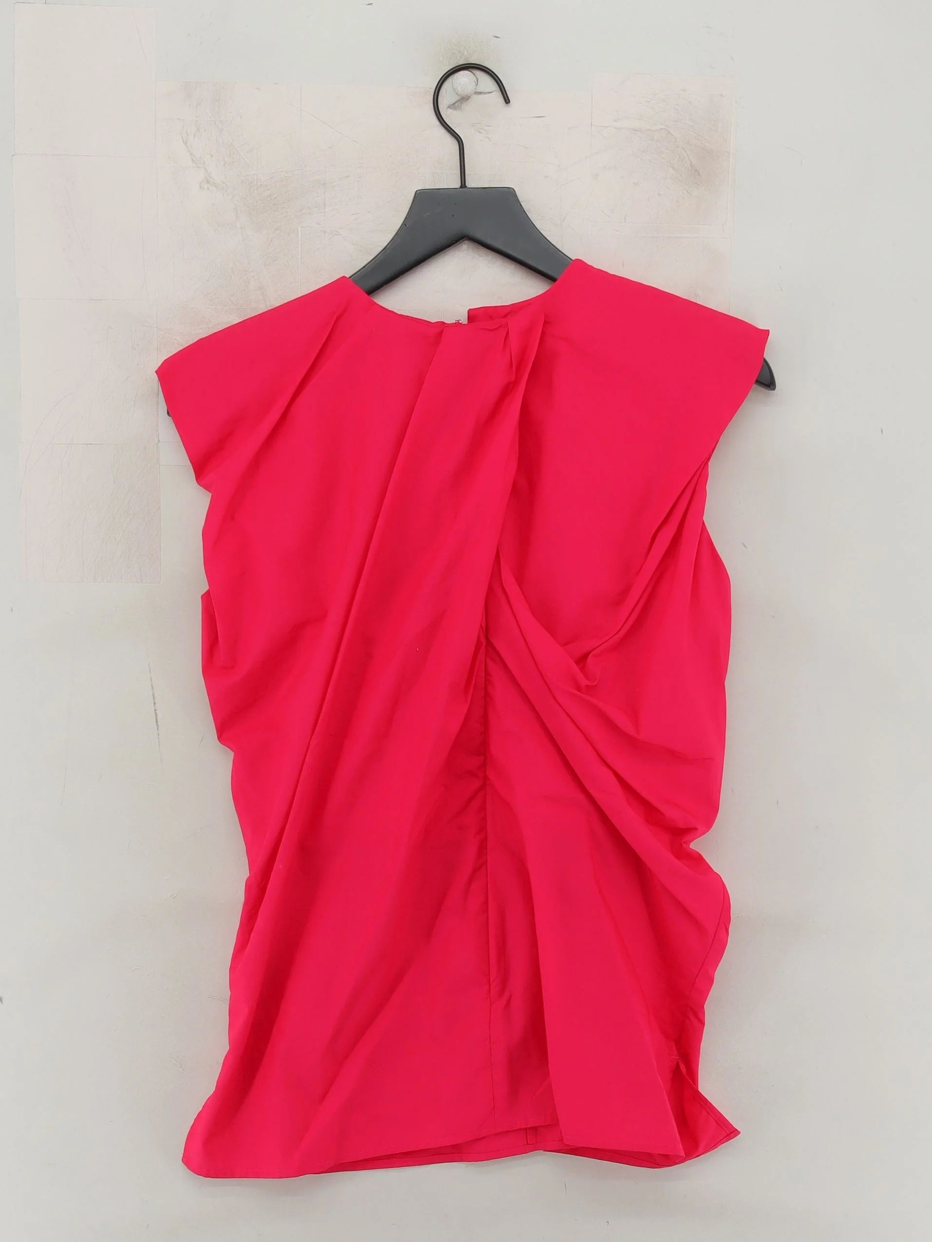 COS Women's Top UK 8 Pink 100% Cotton Sleeveless Round Neck Basic New with tags - Image 2