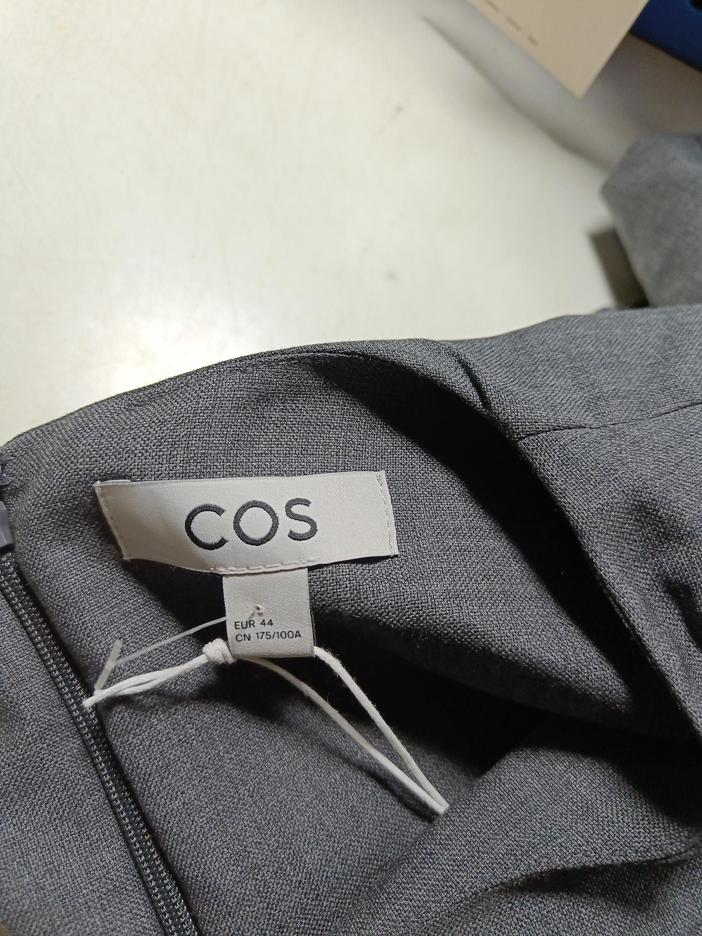 COS Women's Top XL Grey 100% Wool Long Sleeve Round Neck Basic New with tags - Image 5