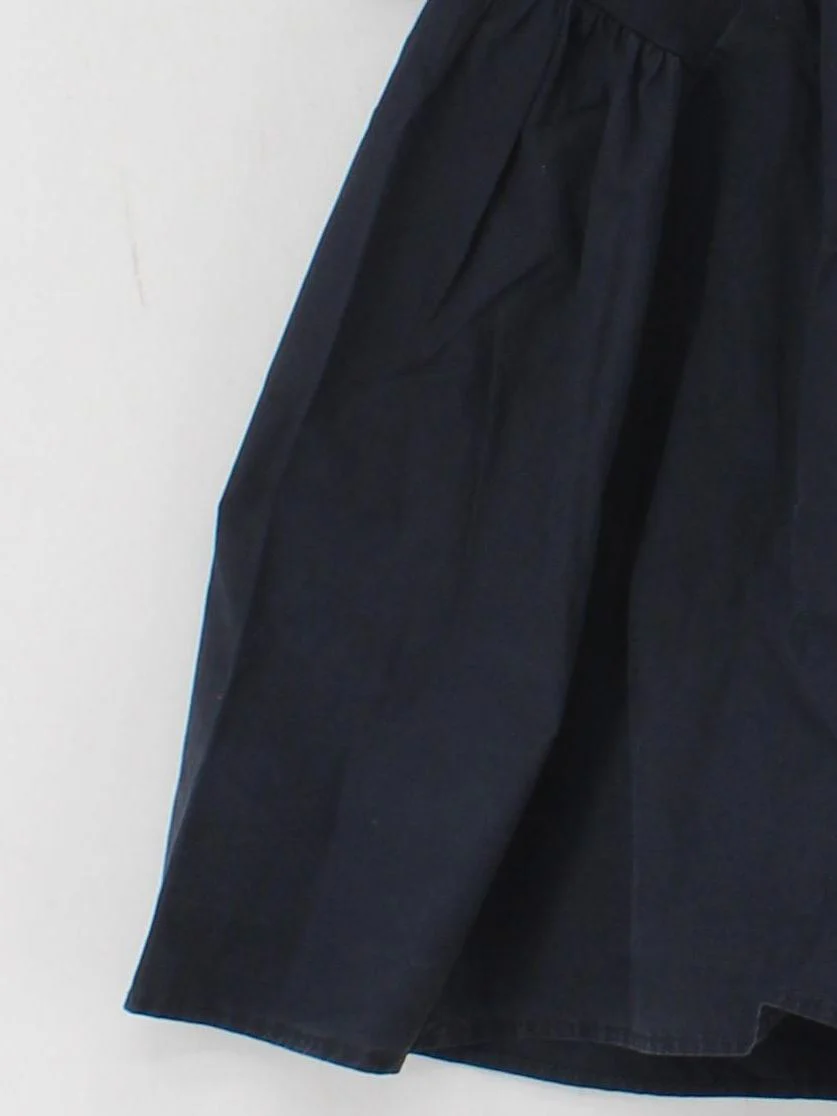 COS Women's Top XS Blue Cotton with Elastane Short Sleeve Round Neck Basic - Image 4