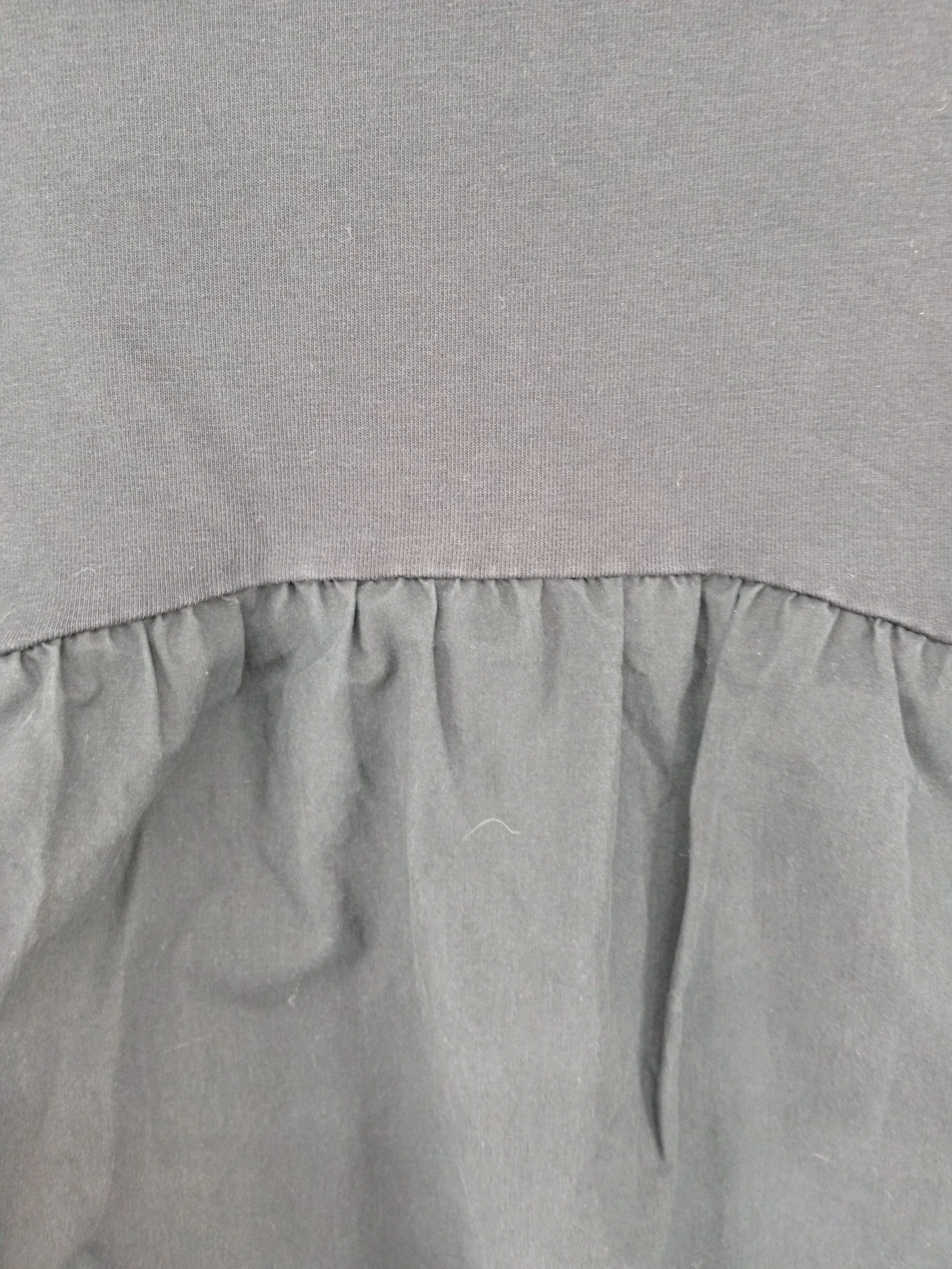 COS Women's Top XS Blue Cotton with Elastane Short Sleeve Round Neck Basic - Image 5