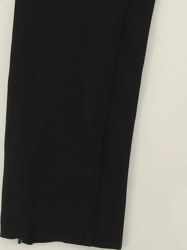 COS Women's Trousers M Black Lyocell Modal with Polyamide, Elastane Cropped - Image 4