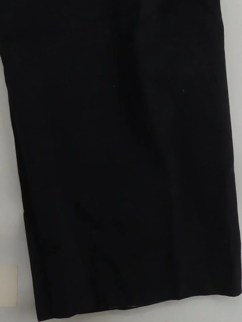 COS Women's Trousers UK 10 Black 100% Cotton Wide-Leg Capri - Image 4