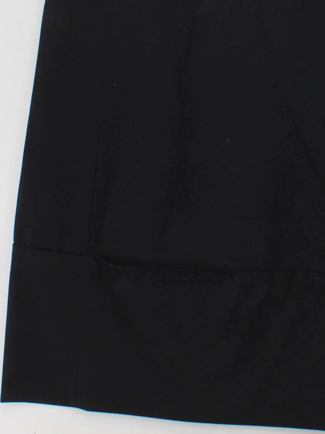 COS Women's Trousers UK 10 Black Cotton with Elastane Wide-Leg Chino - Image 4