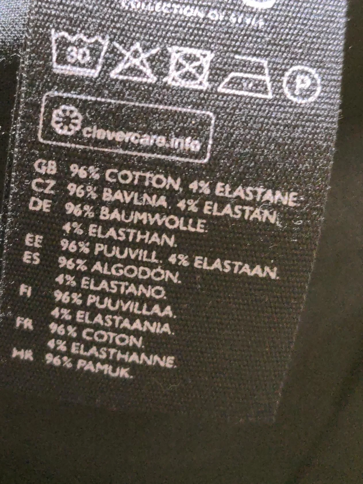 COS Women's Trousers UK 10 Black Cotton with Elastane Wide-Leg Chino - Image 8