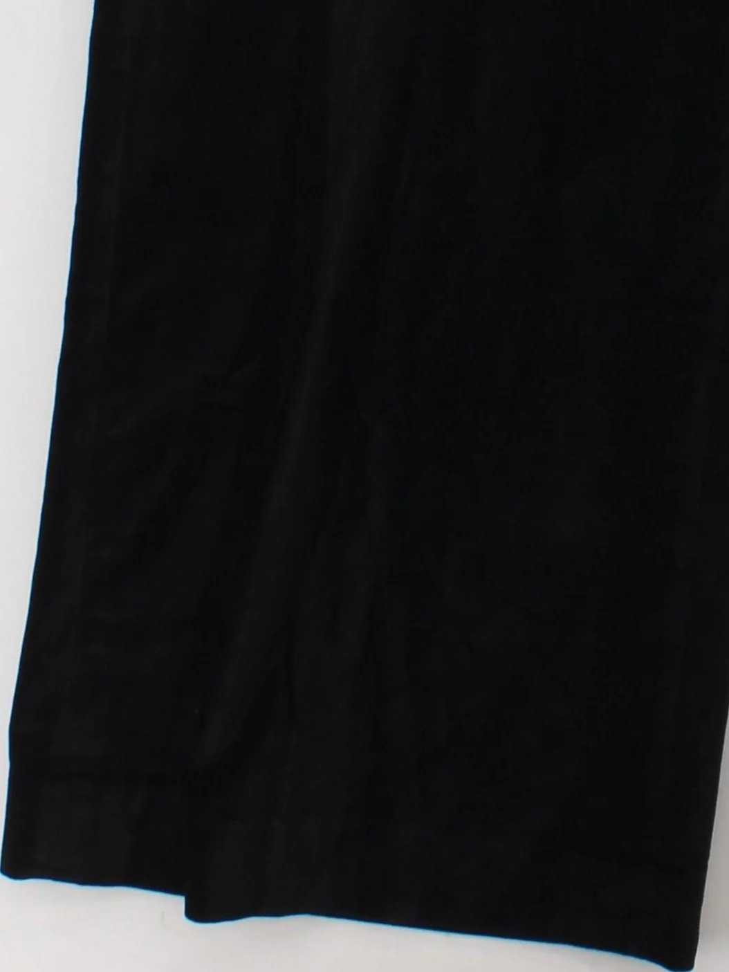 COS Women's Trousers UK 10 Black Cotton with Elastane Wide-Leg Chino - Image 4
