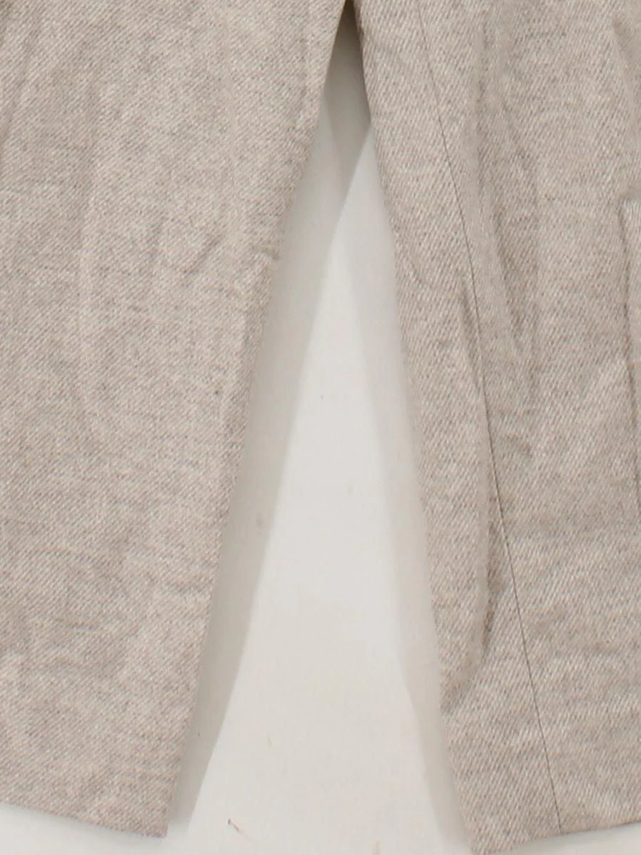 COS Women's Trousers UK 10 Cream 100% Other Wide-Leg Cropped New with tags - Image 4