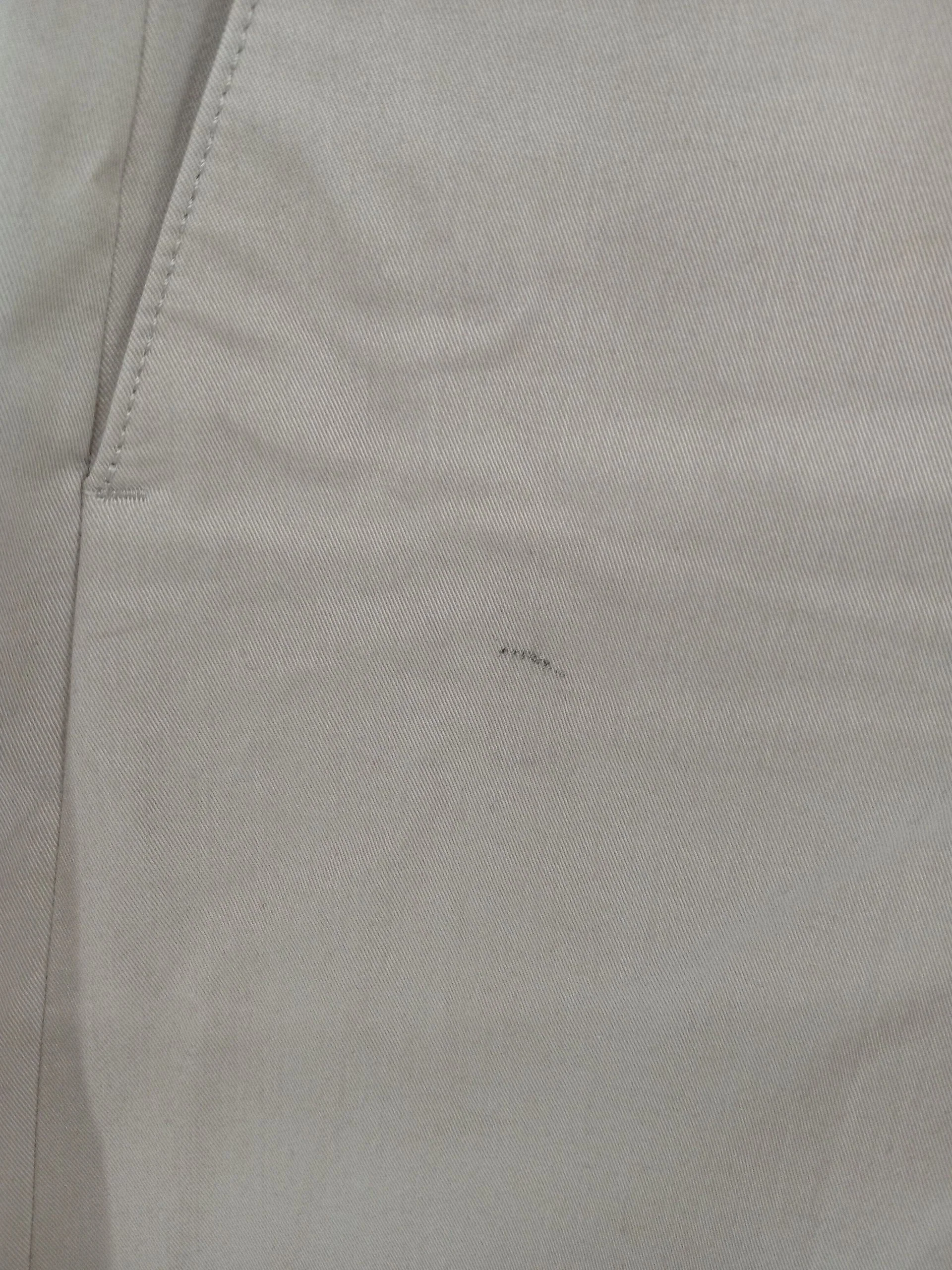 COS Women's Trousers UK 10 Tan 100% Cotton Wide-Leg Cropped - Image 5
