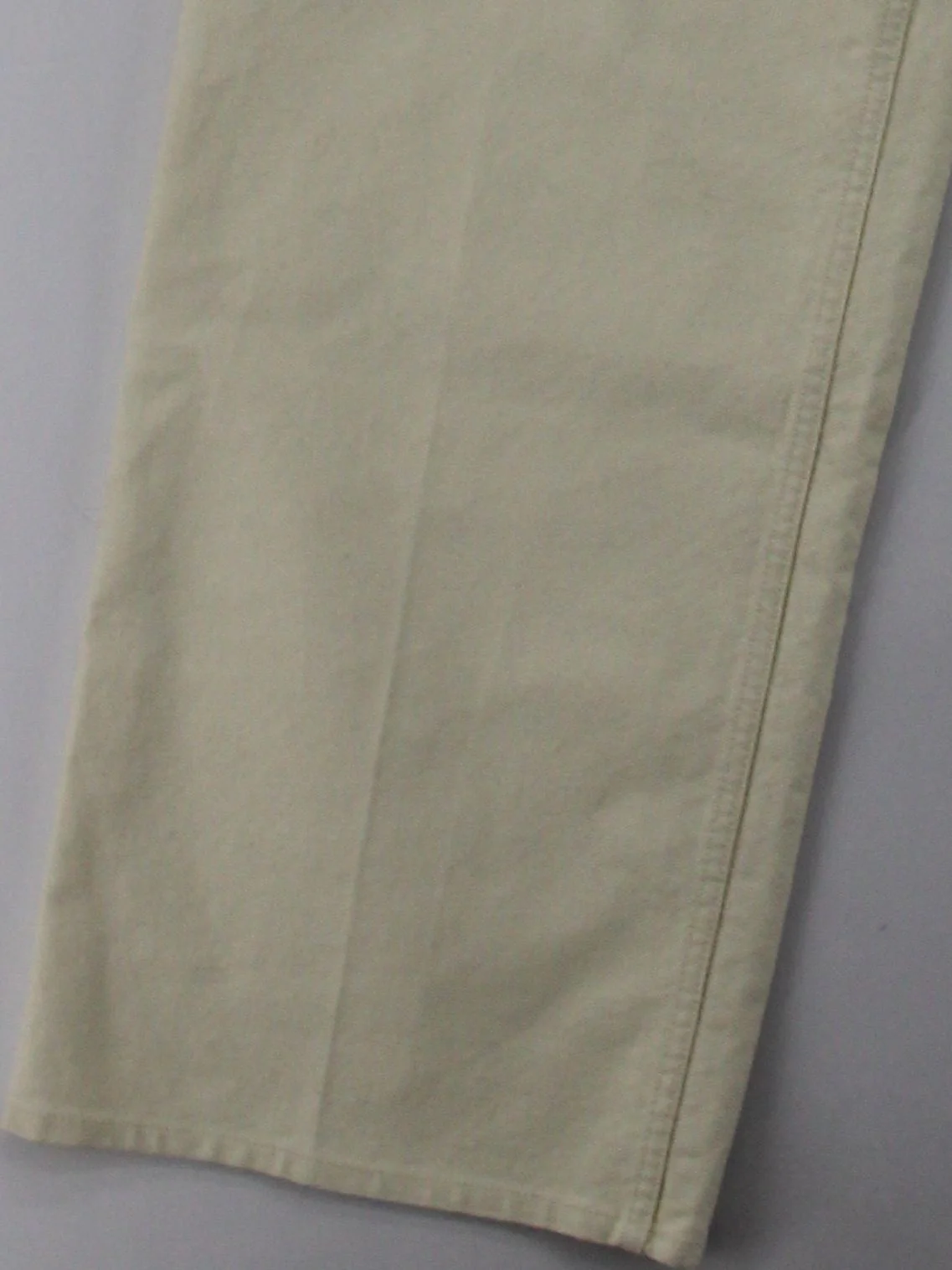 COS Women's Trousers UK 12 Cream 100% Cotton Wide-Leg Chino - Image 4