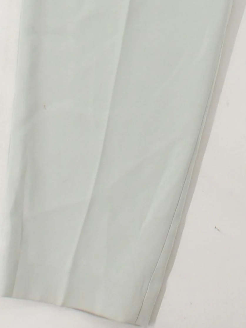 COS Women's Trousers UK 12 Green Polyester with Cotton Tapered Chino - Image 4