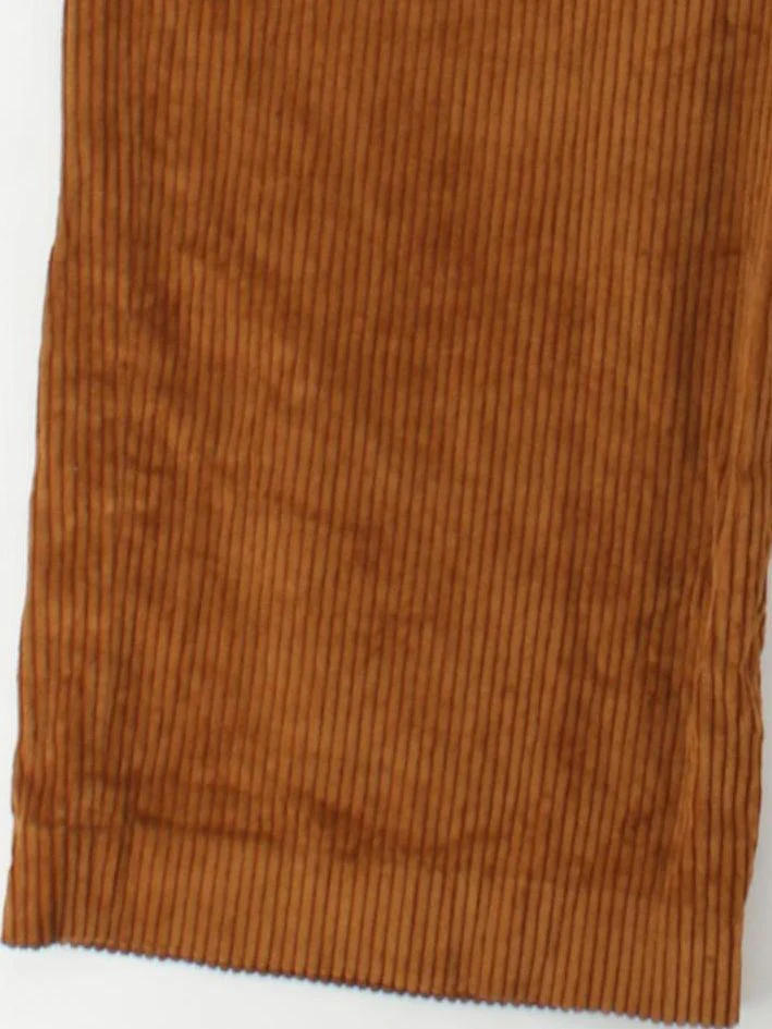 COS Women's Trousers UK 16 Brown Cotton with Polyester Wide-Leg Chino - Image 4