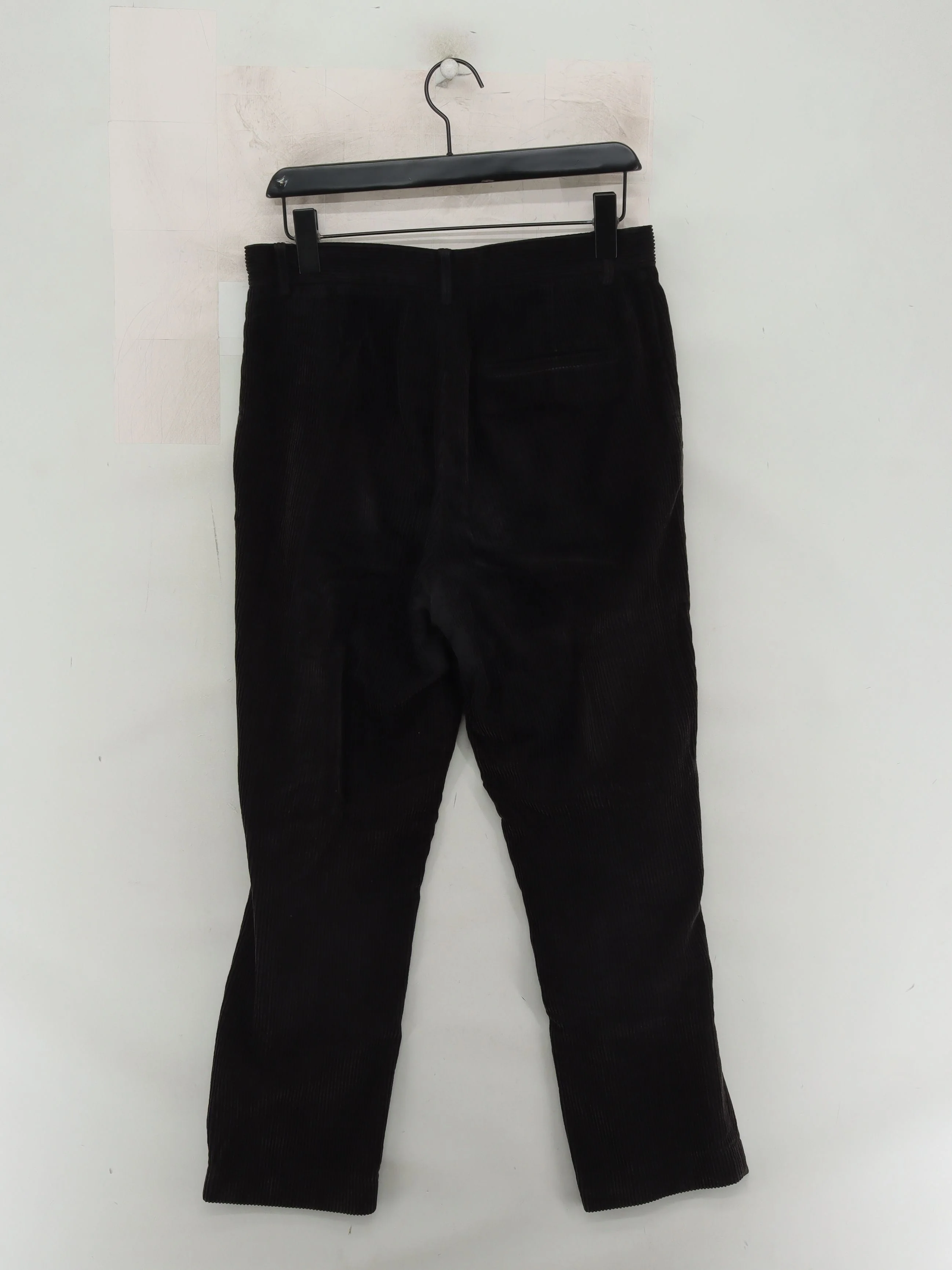 COS Women's Trousers UK 18 Black 100% Cotton Straight Chino - Image 2