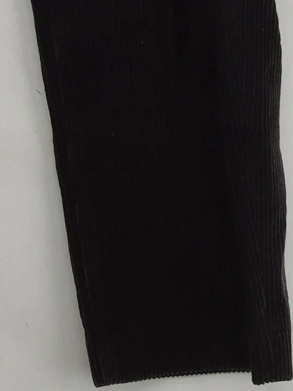 COS Women's Trousers UK 18 Black 100% Cotton Straight Chino - Image 4