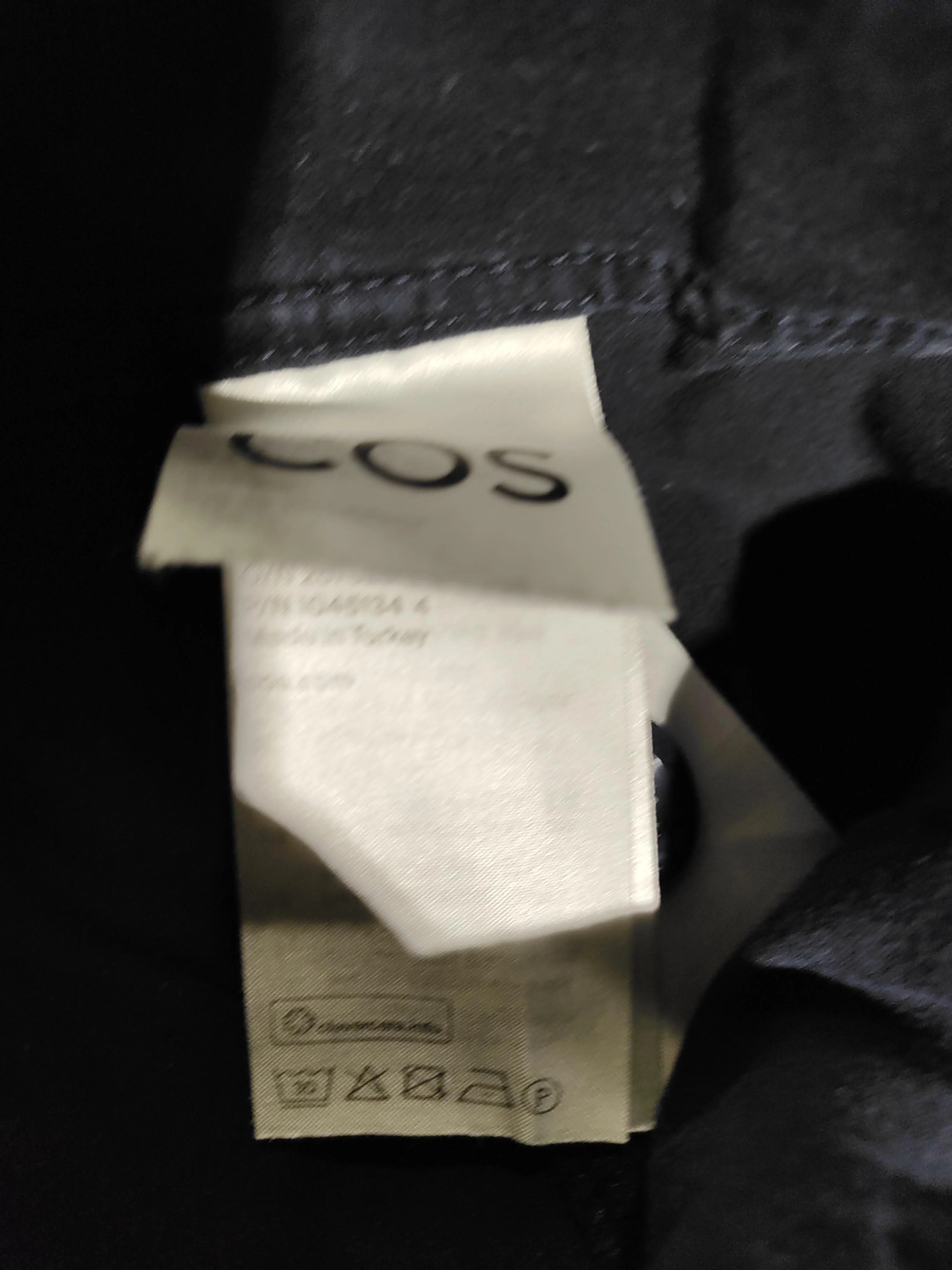 COS Women's Trousers UK 8 Blue 100% Other Wide-Leg Chino - Image 6