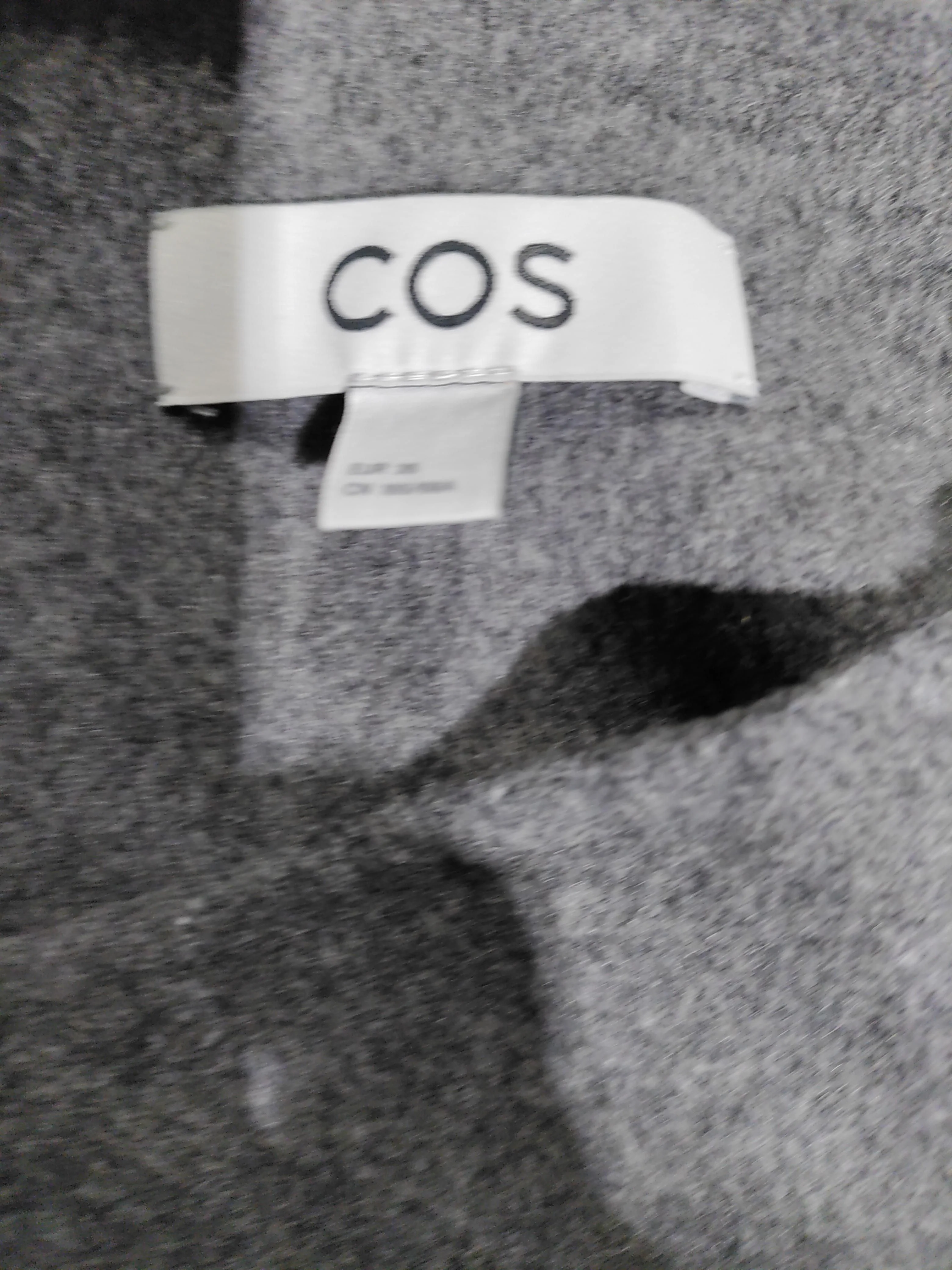 COS Women's Two Piece Suit UK 8 Grey Wool with Lyocell Modal Skirt Suit - Image 6