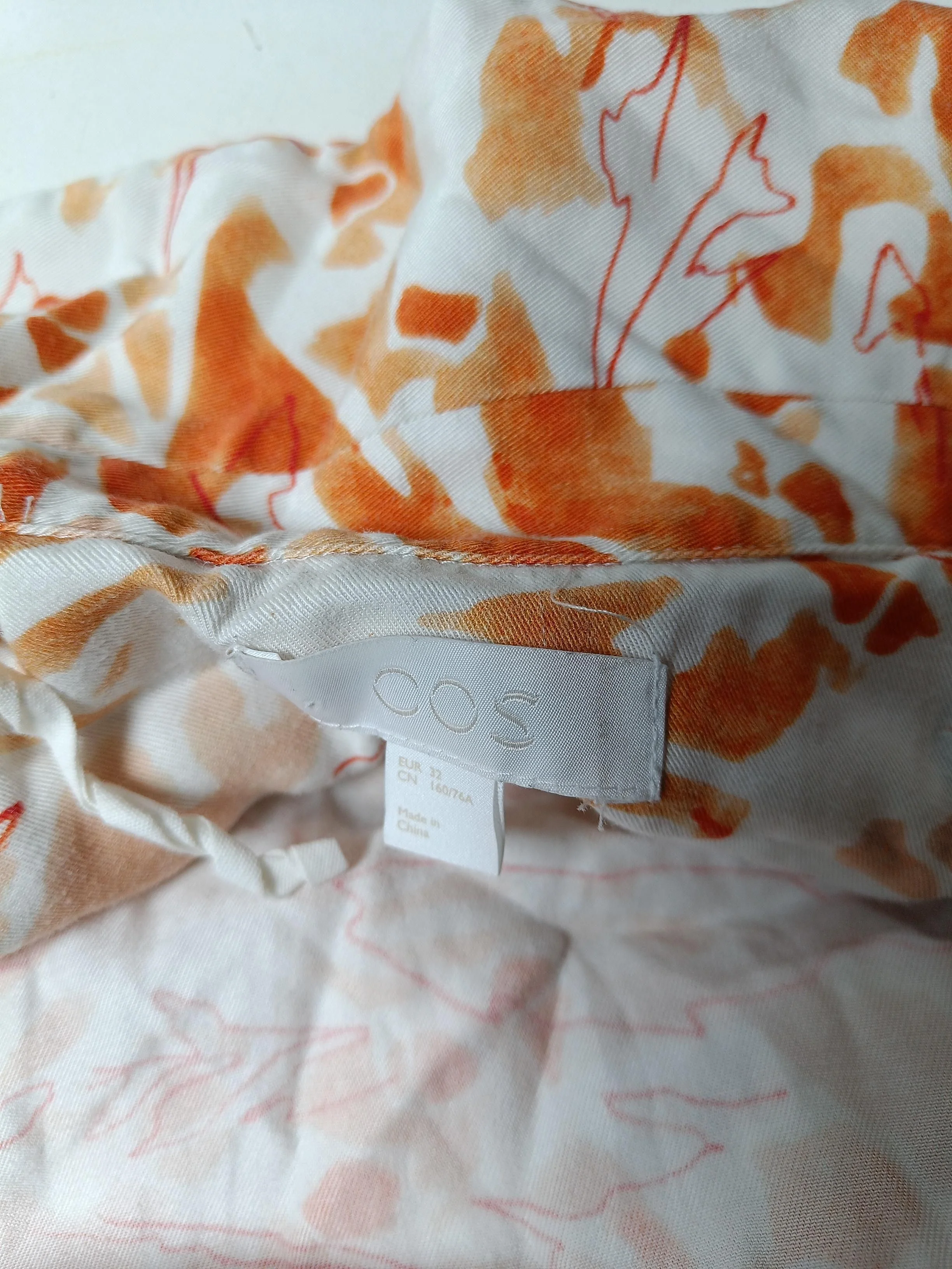 COS Wrap Midi Dress UK8 in White - Image 5