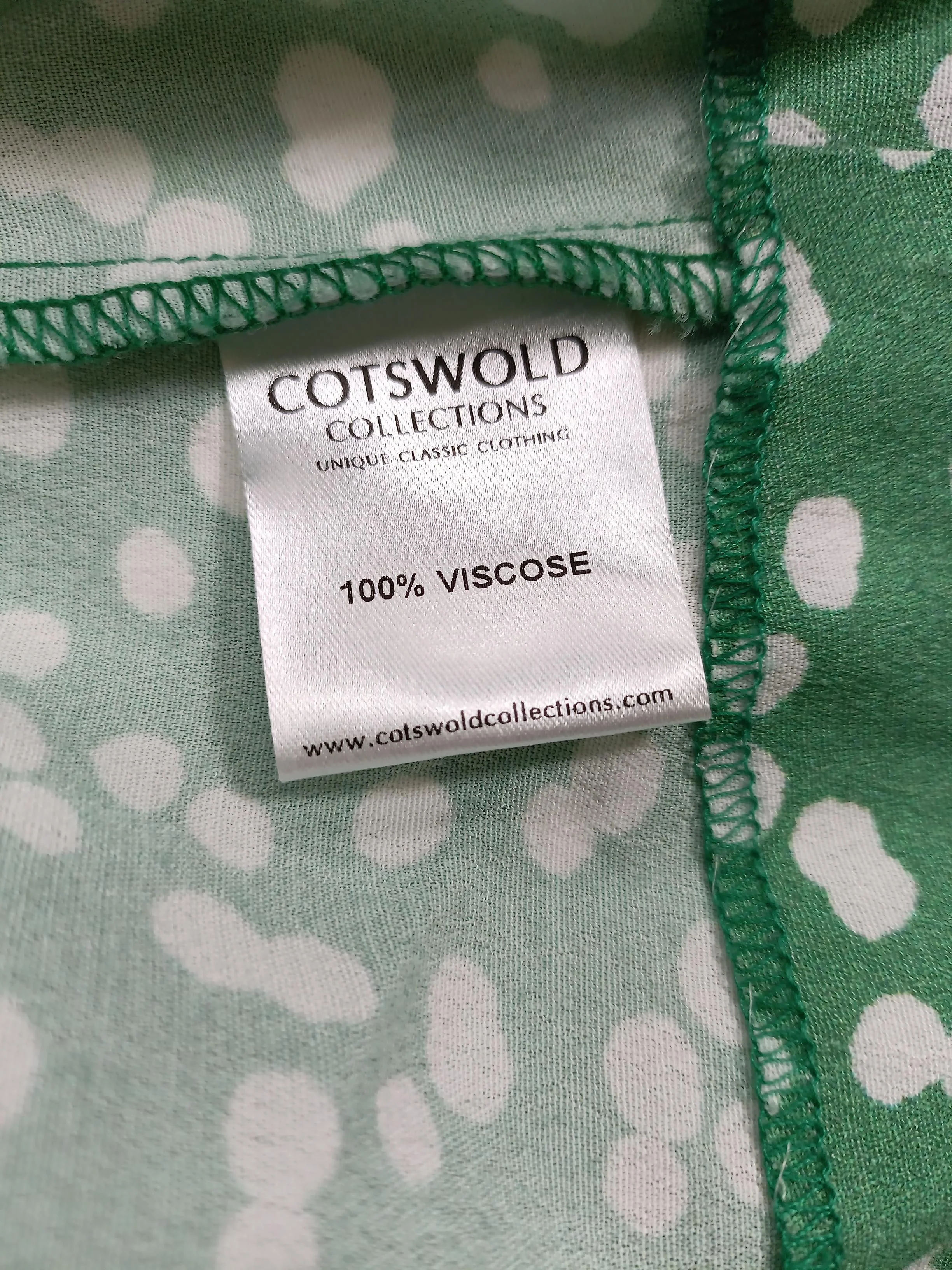 Cotswold Collections Shirt Midi Dress UK14 in Green - Image 6