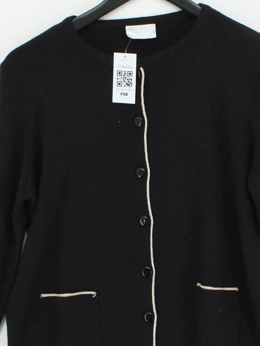 Cotswold Collections Women's Cardigan L Black Wool - Image 3