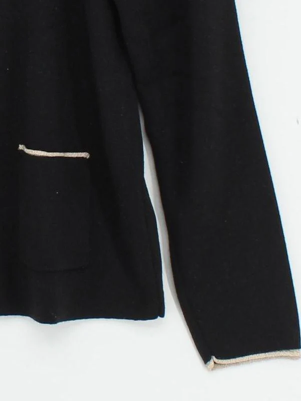 Cotswold Collections Women's Cardigan L Black Wool - Image 4